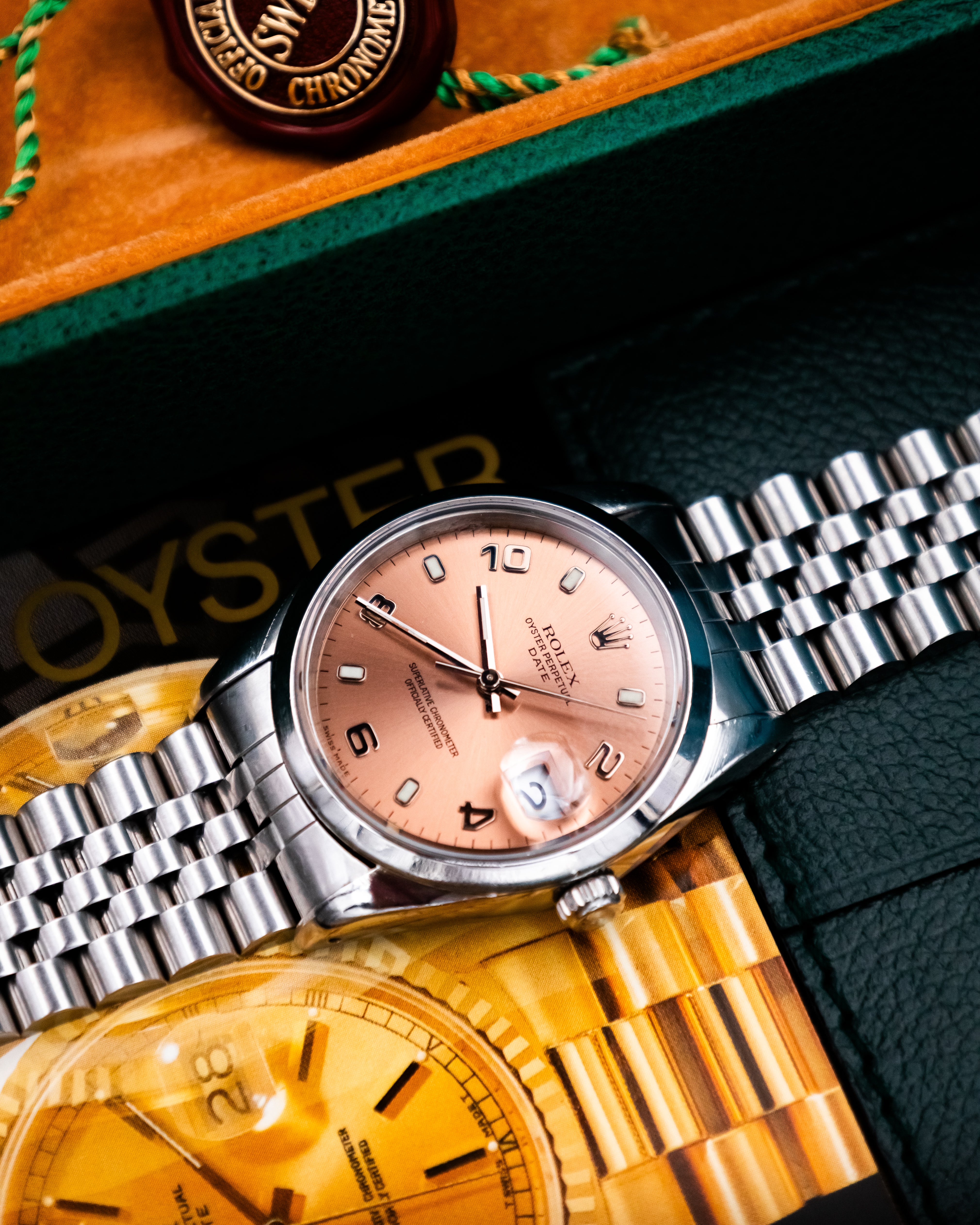 Rolex 15200 Oyster Perpetual- Salmon dial
