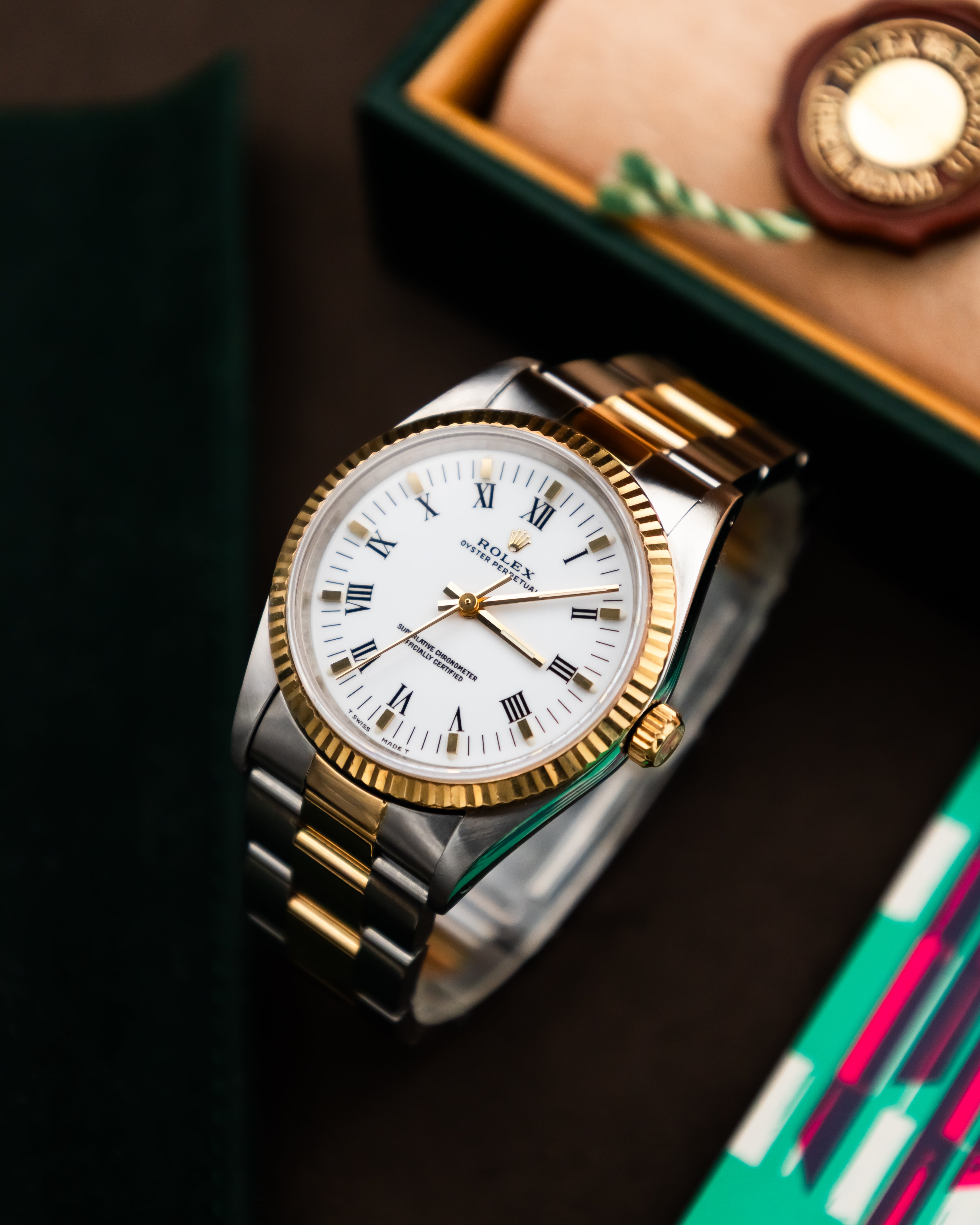Rolex 14233 Oyster Perpetual - Roman Dial