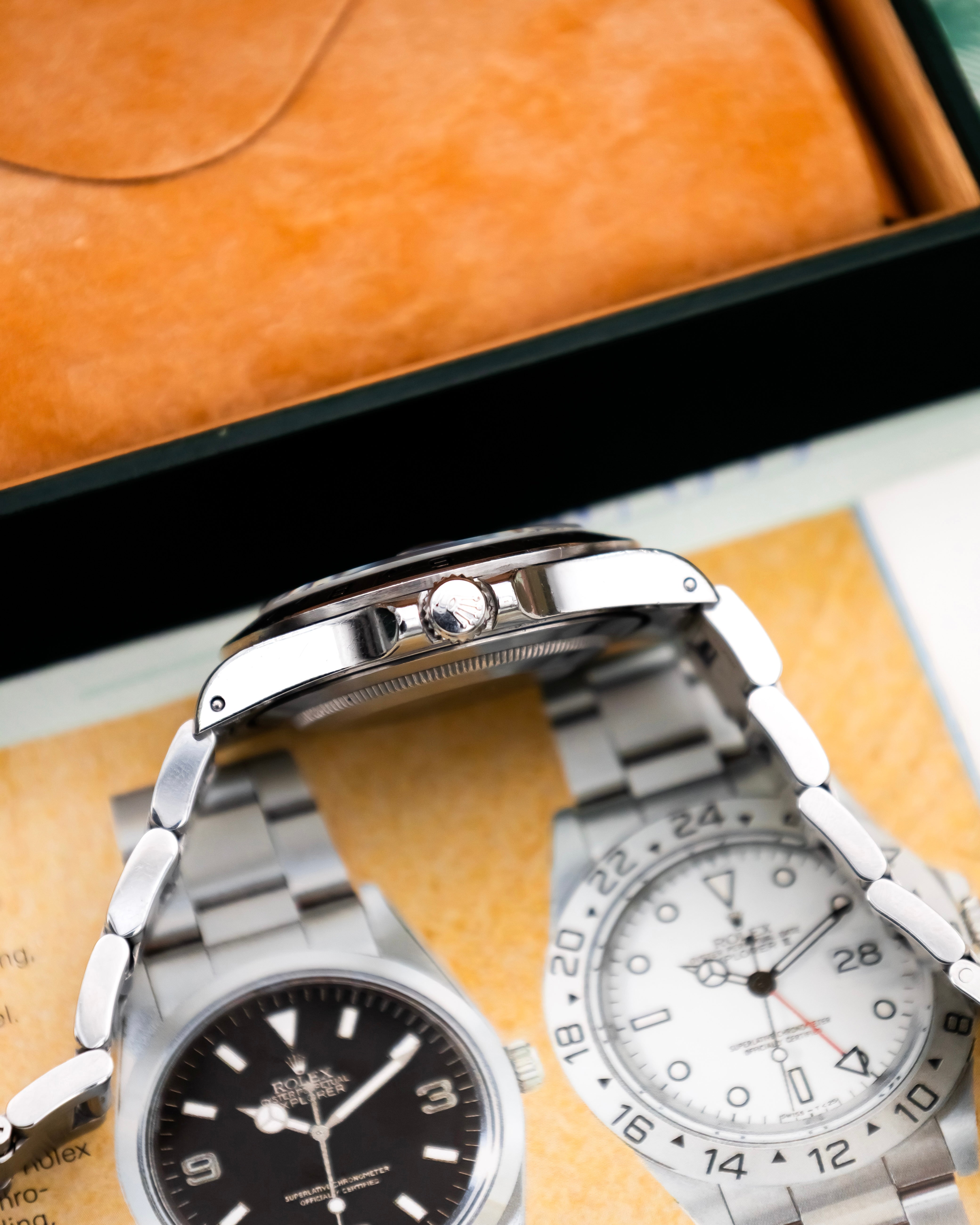 Rolex 16570 Explorer II - Black Dial