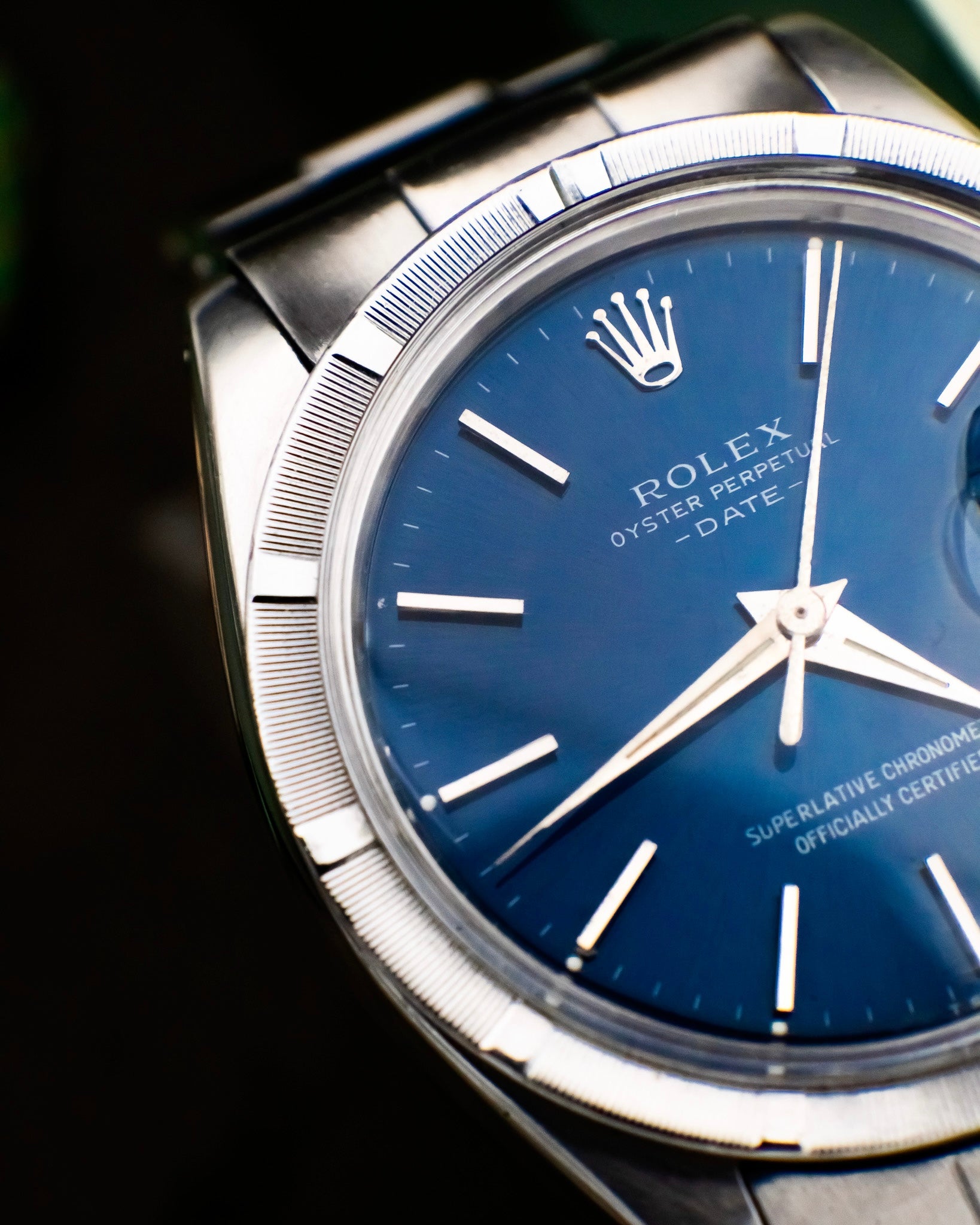 Rolex 1501 Perpetual Date - Blue Dial