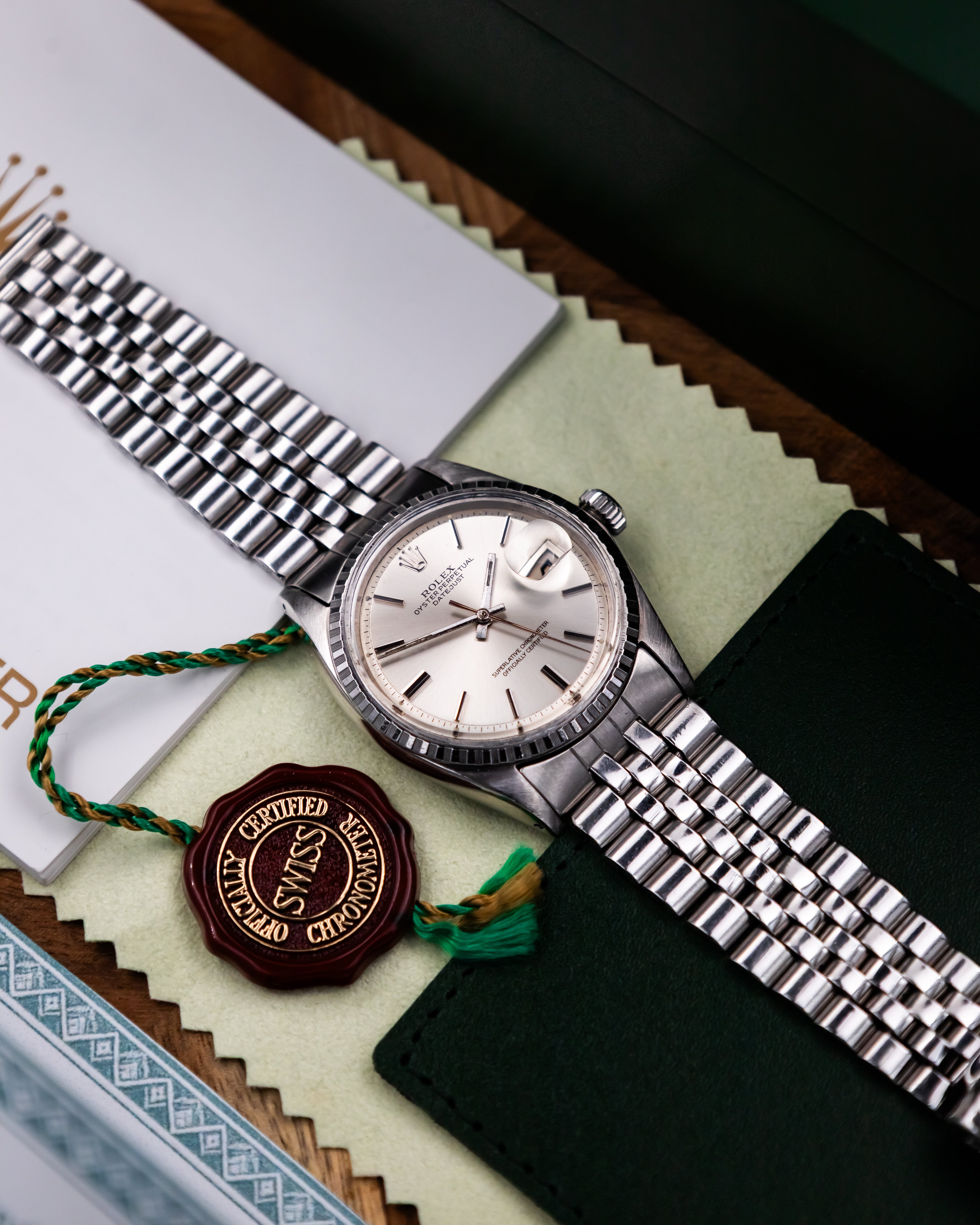 Rolex 1603 Perpetual Datejust - Silver dial
