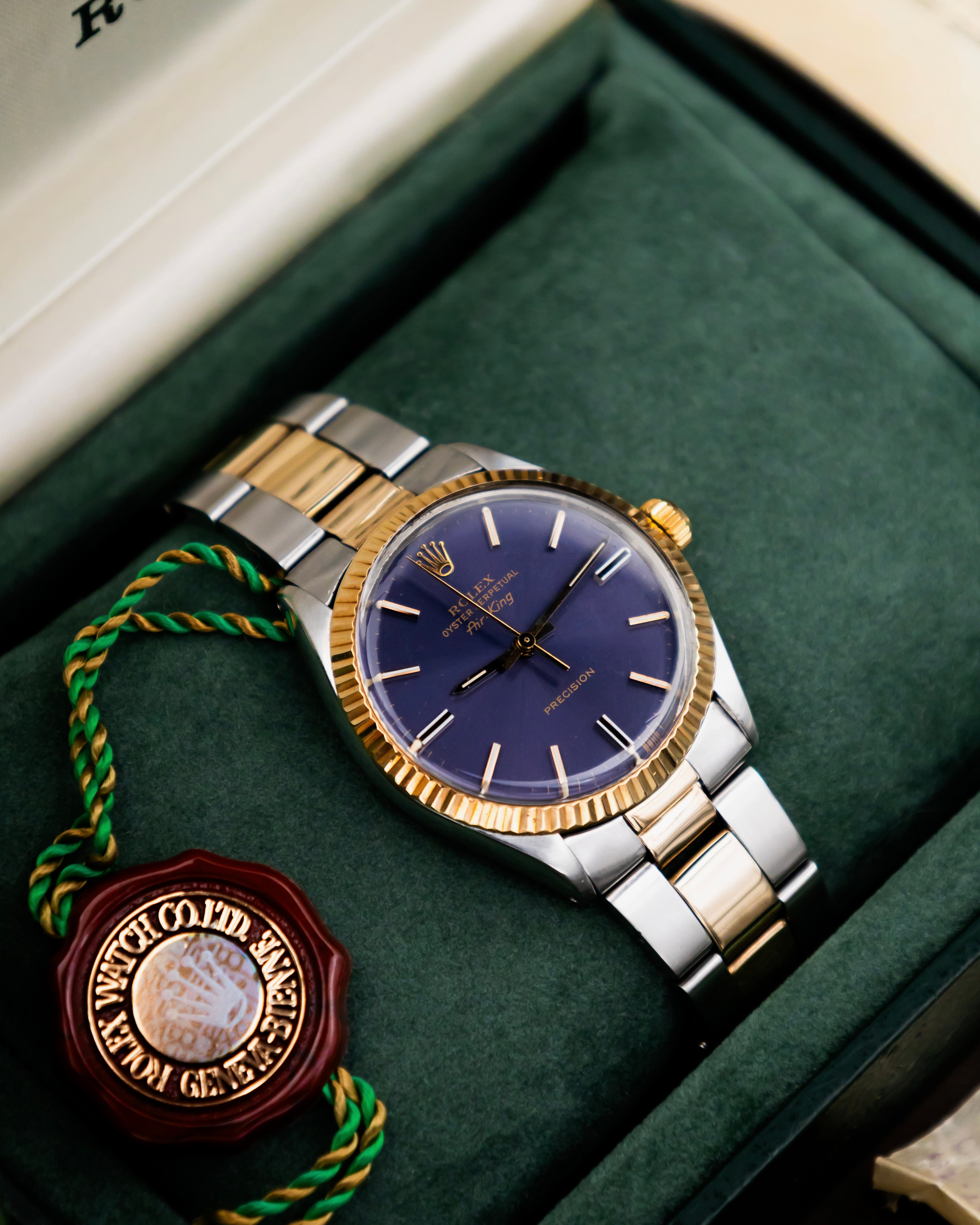Rolex 5500 Air-King - Blue Dial