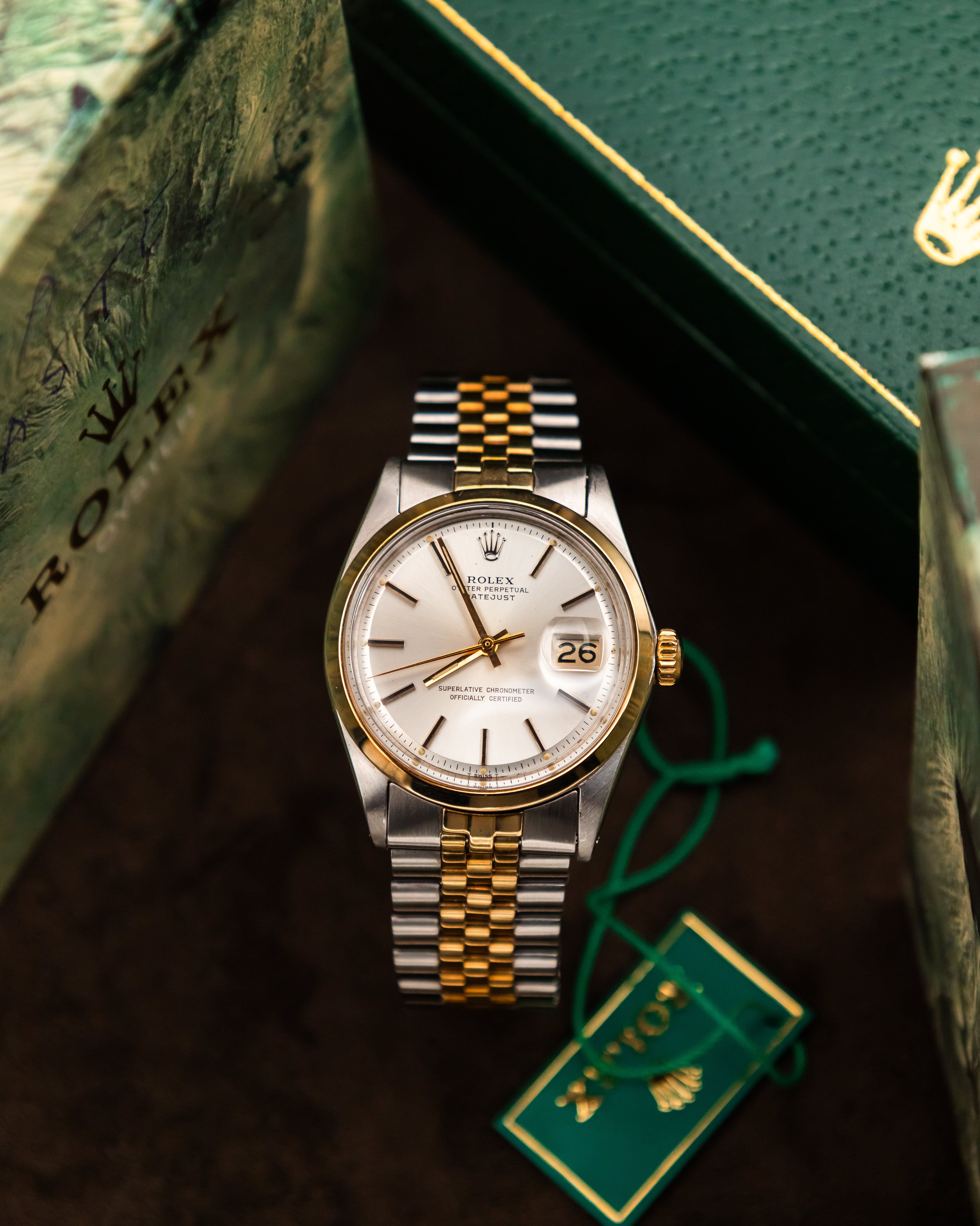 Rolex 1600 Datejust Two-Tone - White Dial