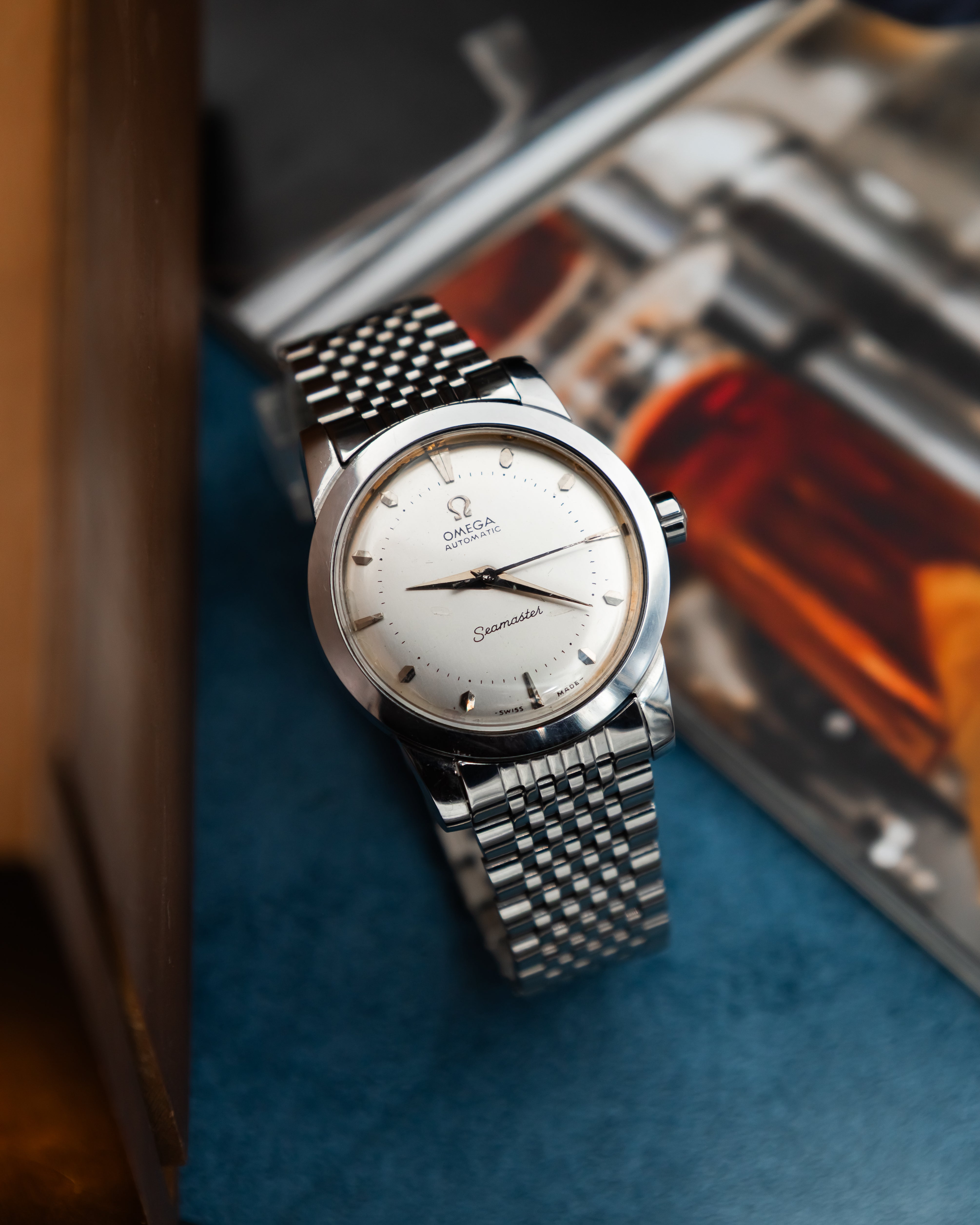 Omega C 2577-1 Seamaster Bumper - Silver Dial