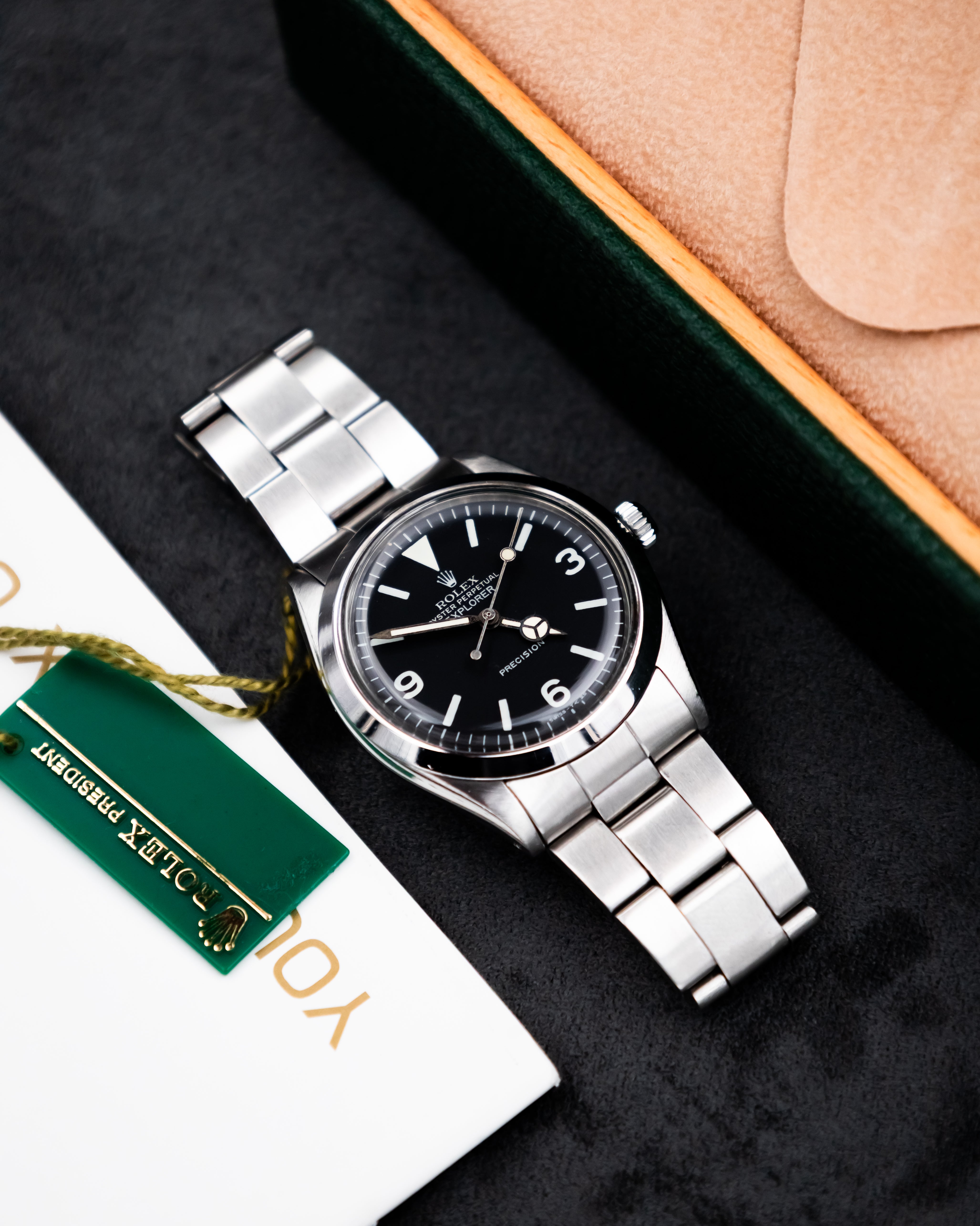 Rolex 5500 Explorer - Black dial