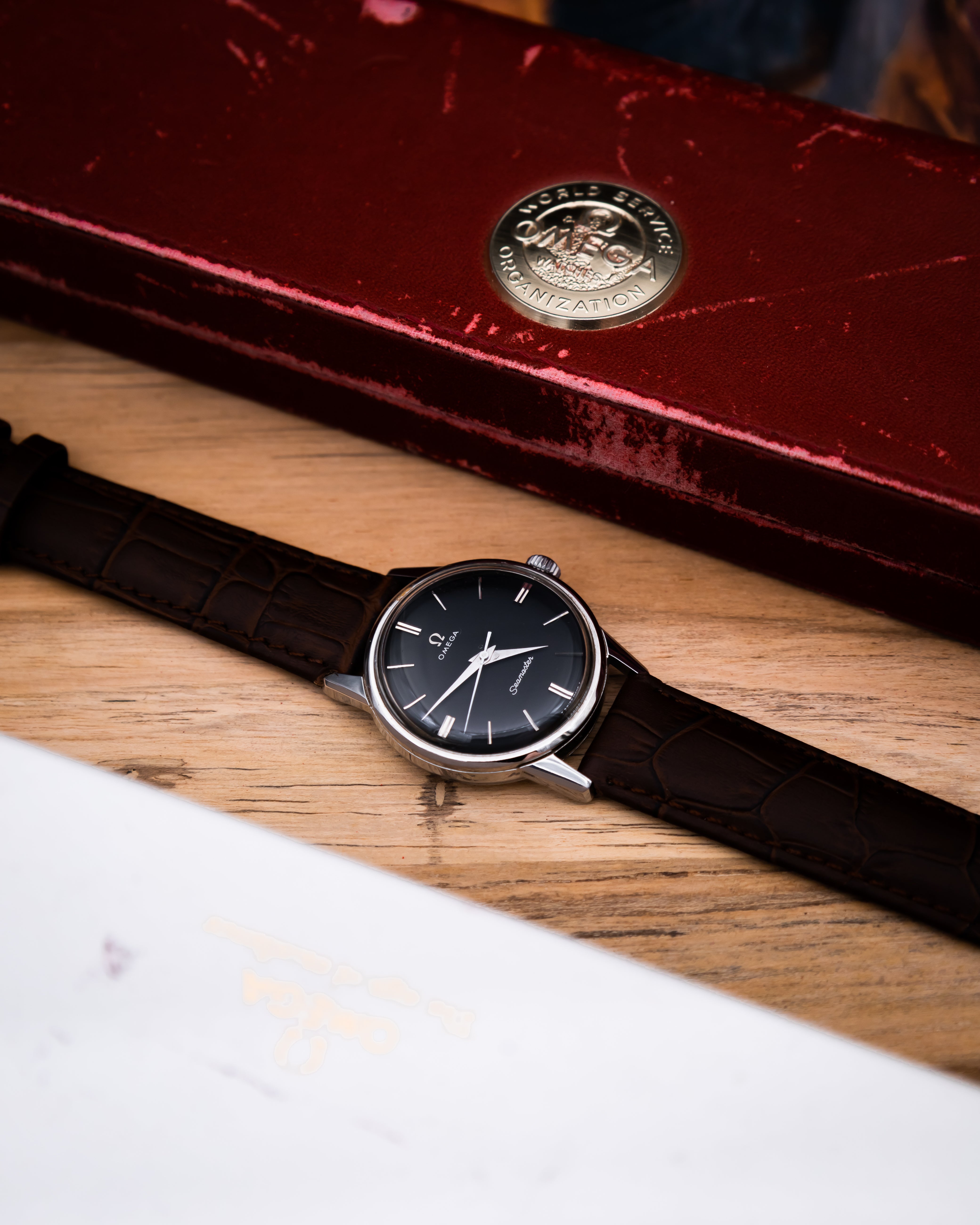 Omega 14390-61SC Seamaster - black dial