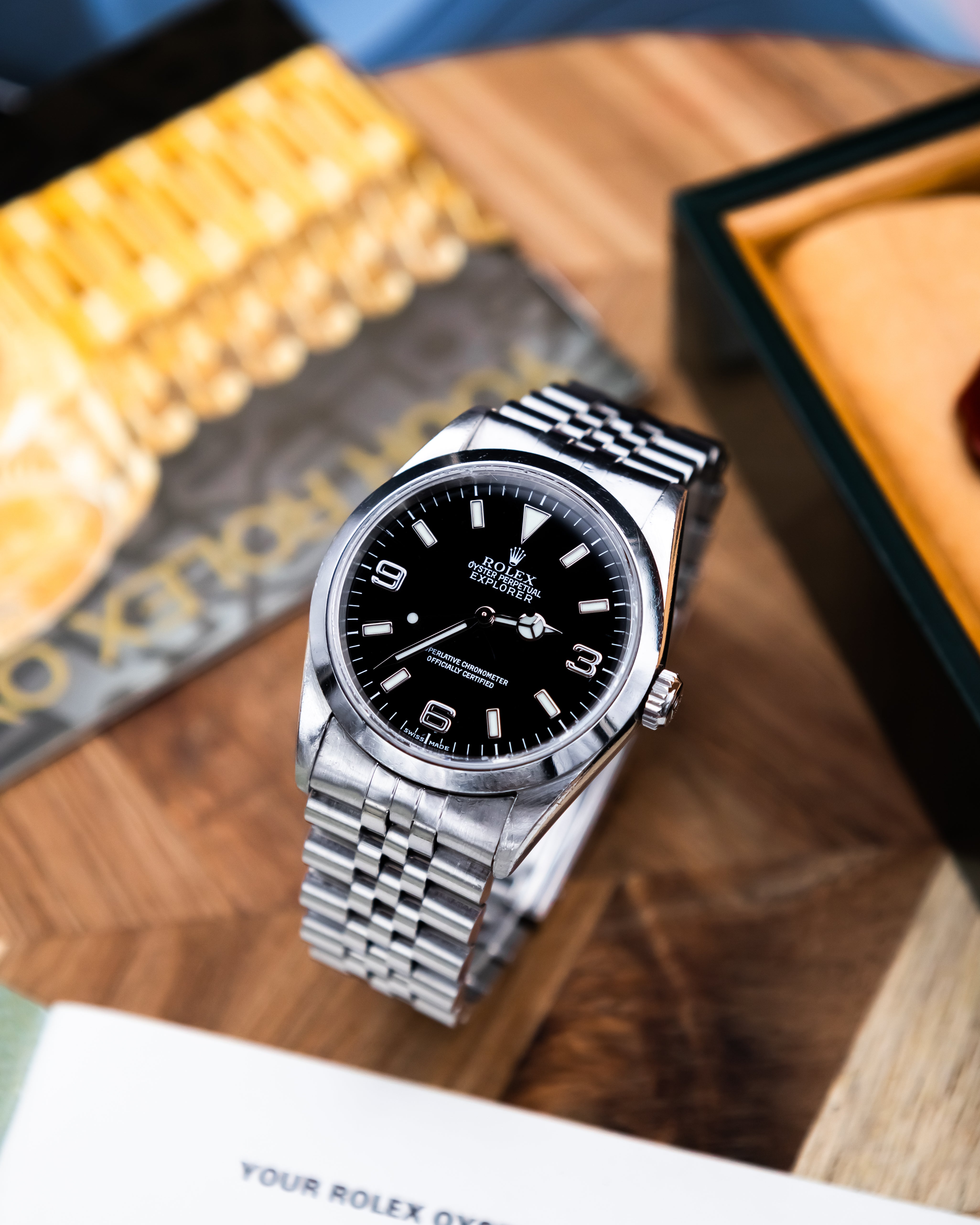 Rolex 14270 Explorer - SWISS black dial
