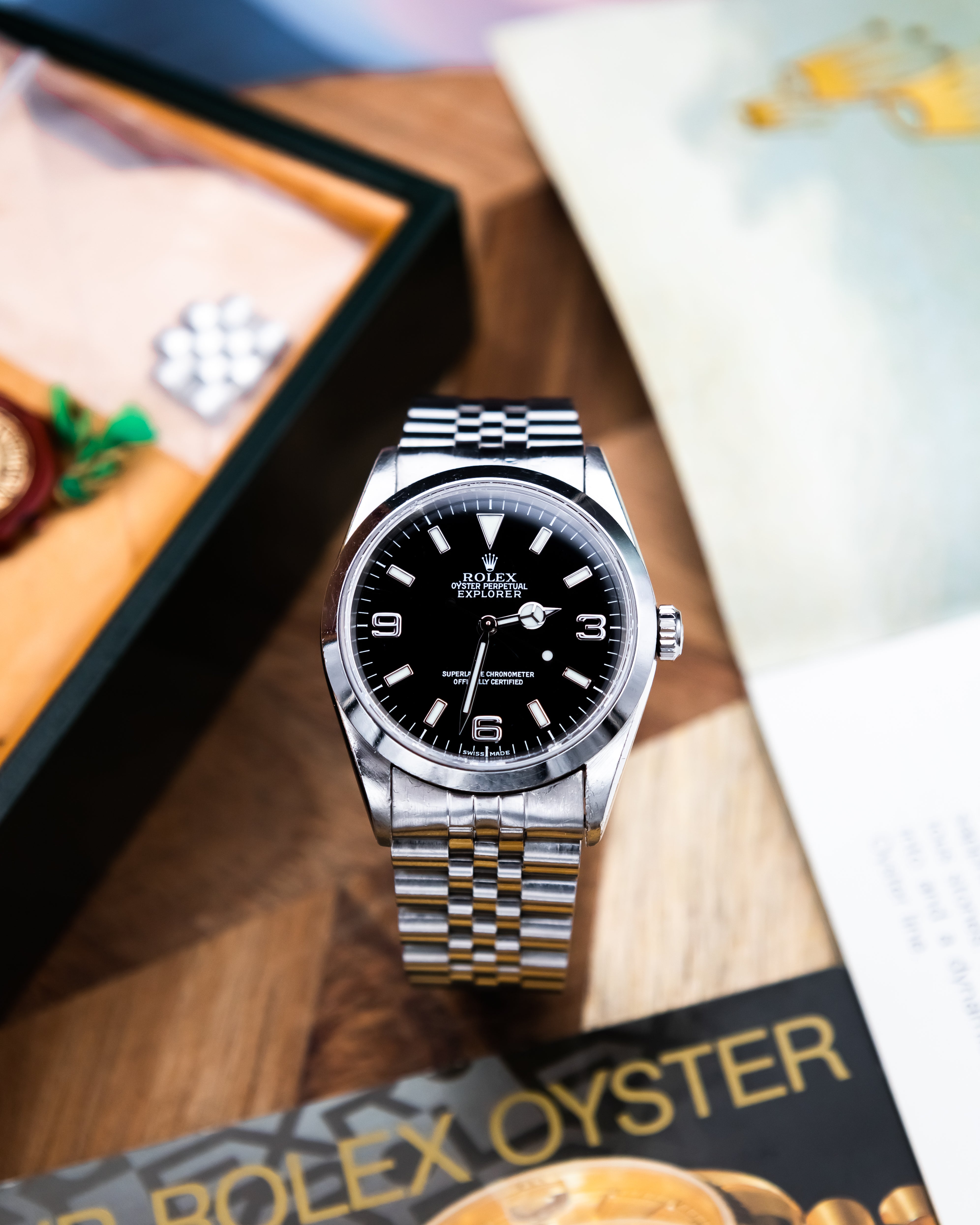 Rolex 14270 Explorer - SWISS black dial