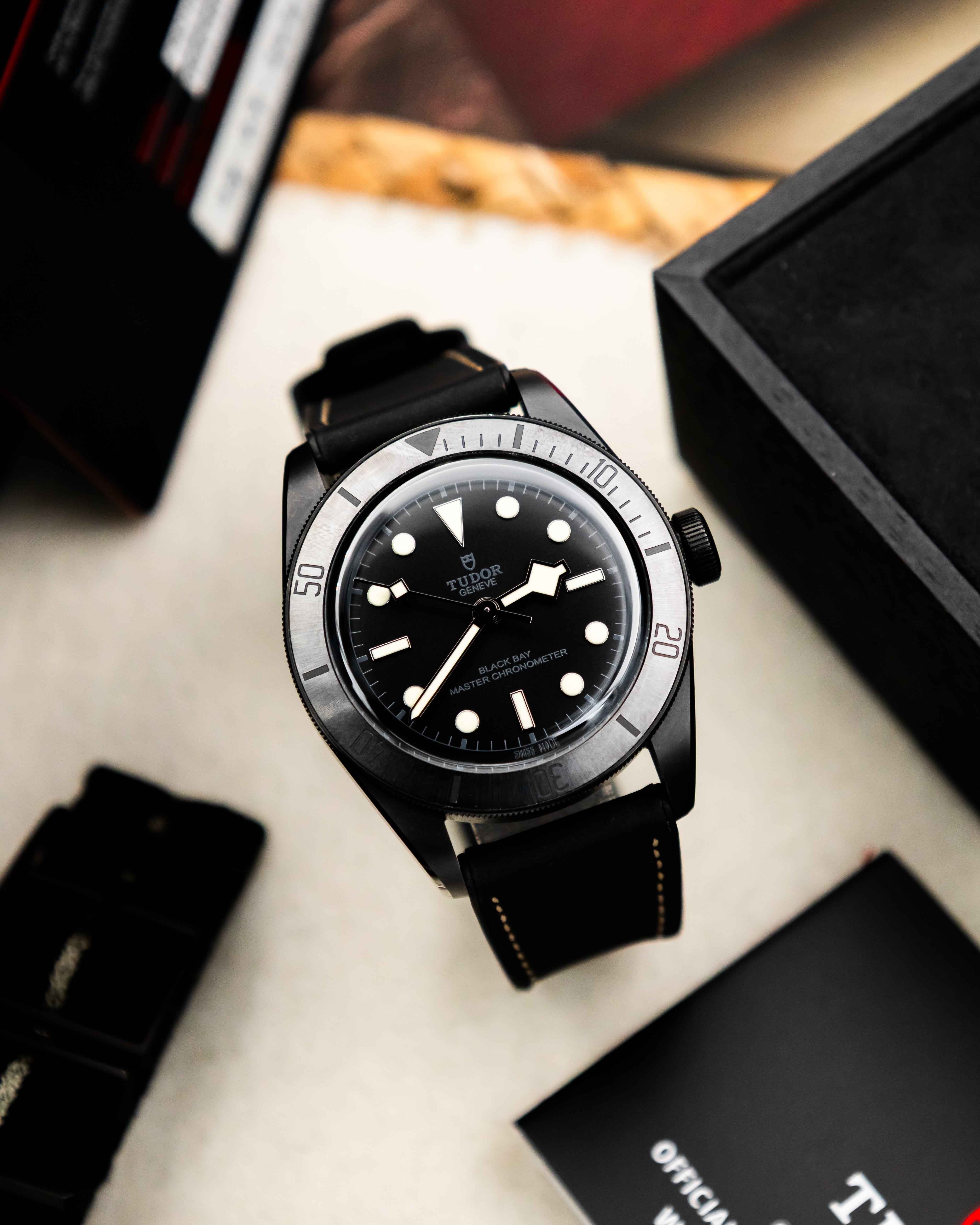 Tudor 79210CNU Black Bay Ceramic - Black Dial