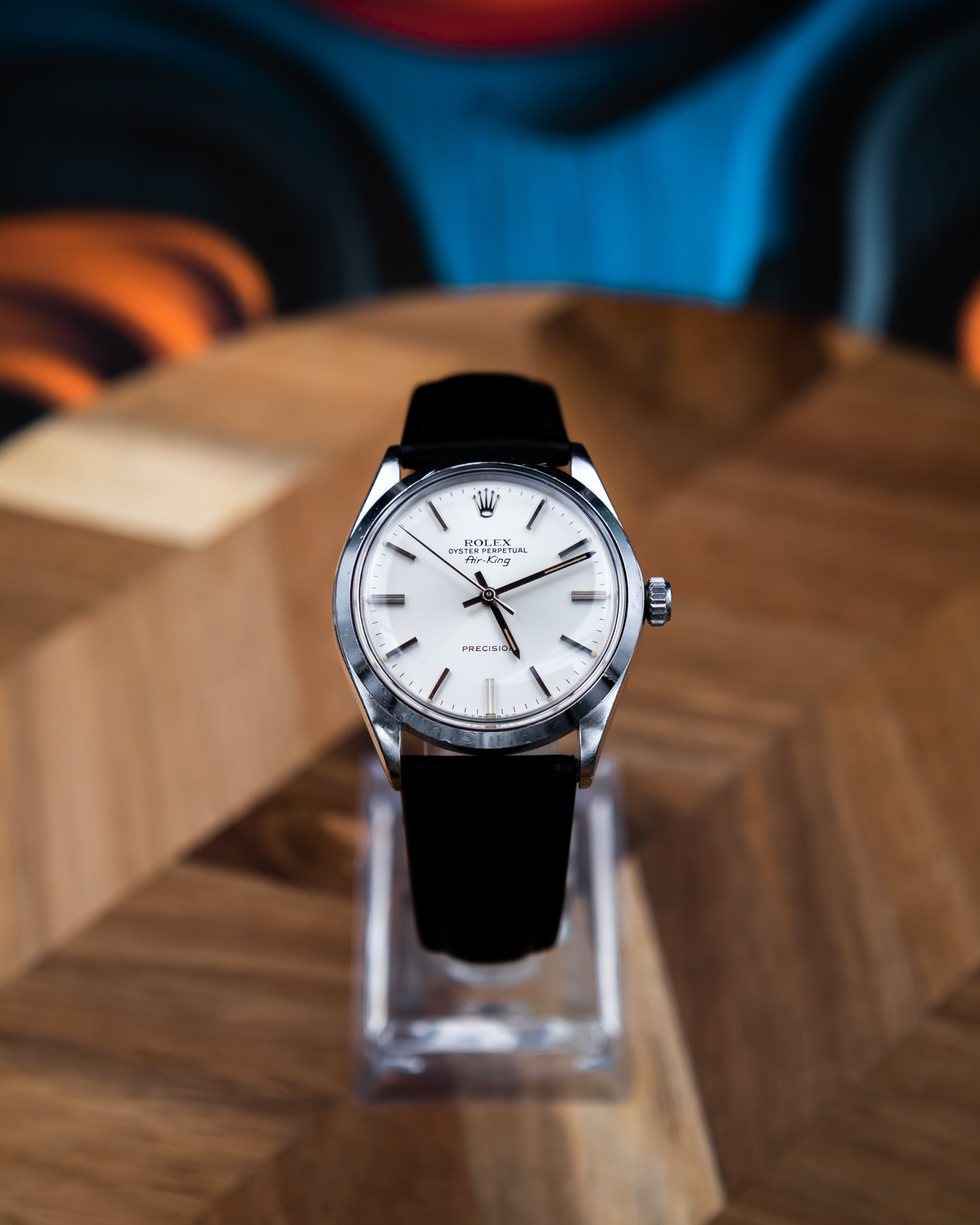 Rolex 5500 Oyster Perpetual Airking - silver dial