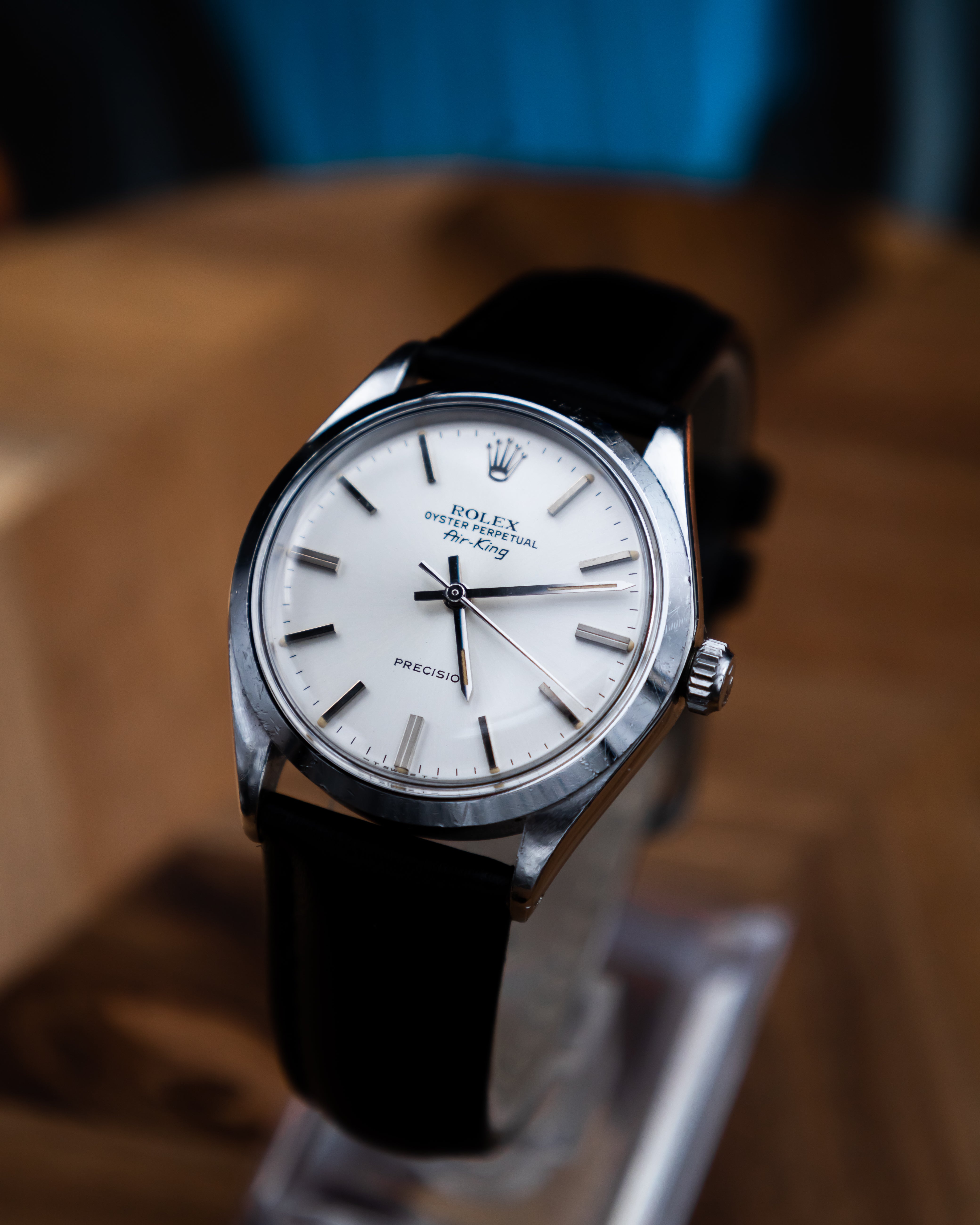 Rolex 5500 Oyster Perpetual Airking - silver dial