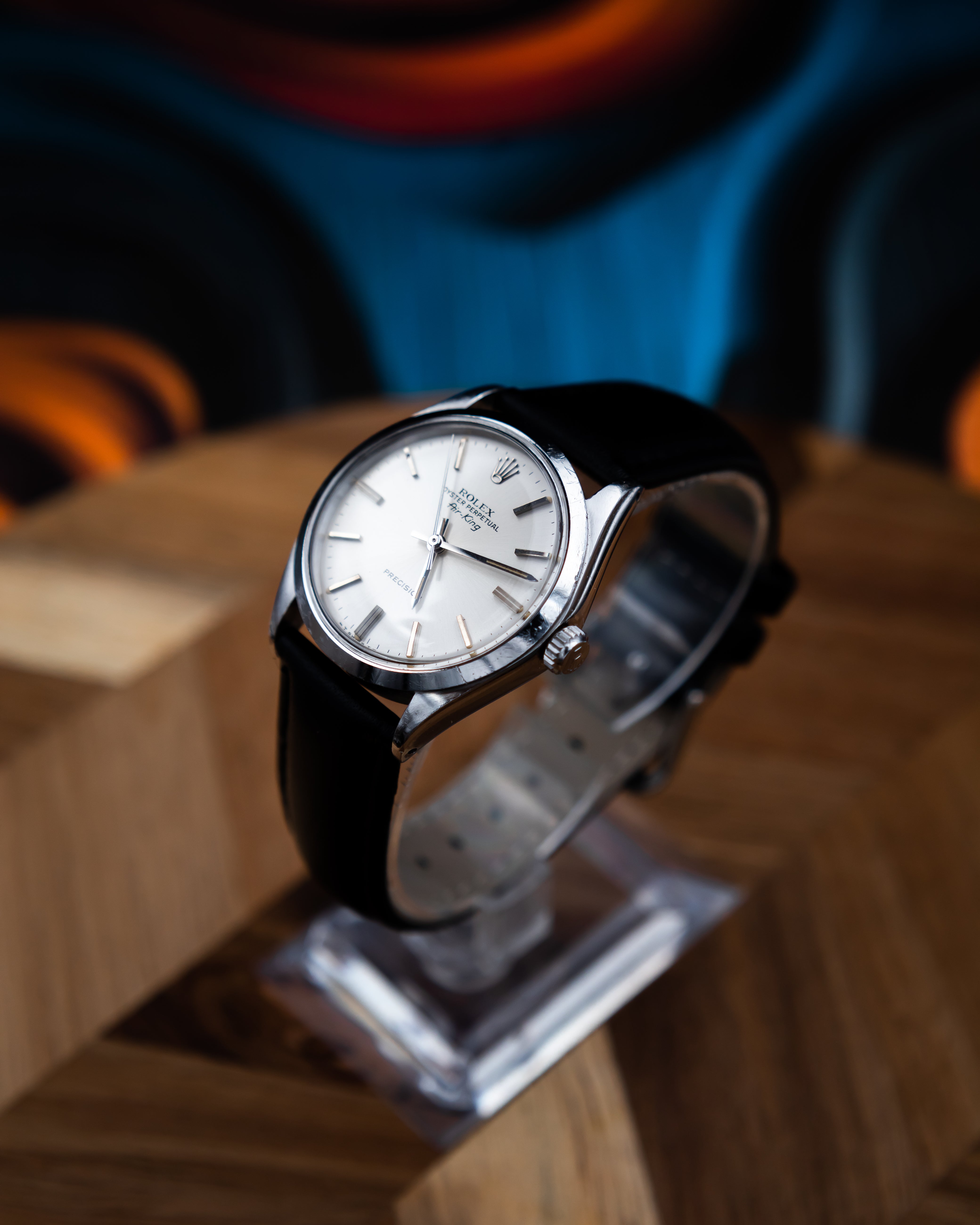 Rolex 5500 Oyster Perpetual Airking - silver dial