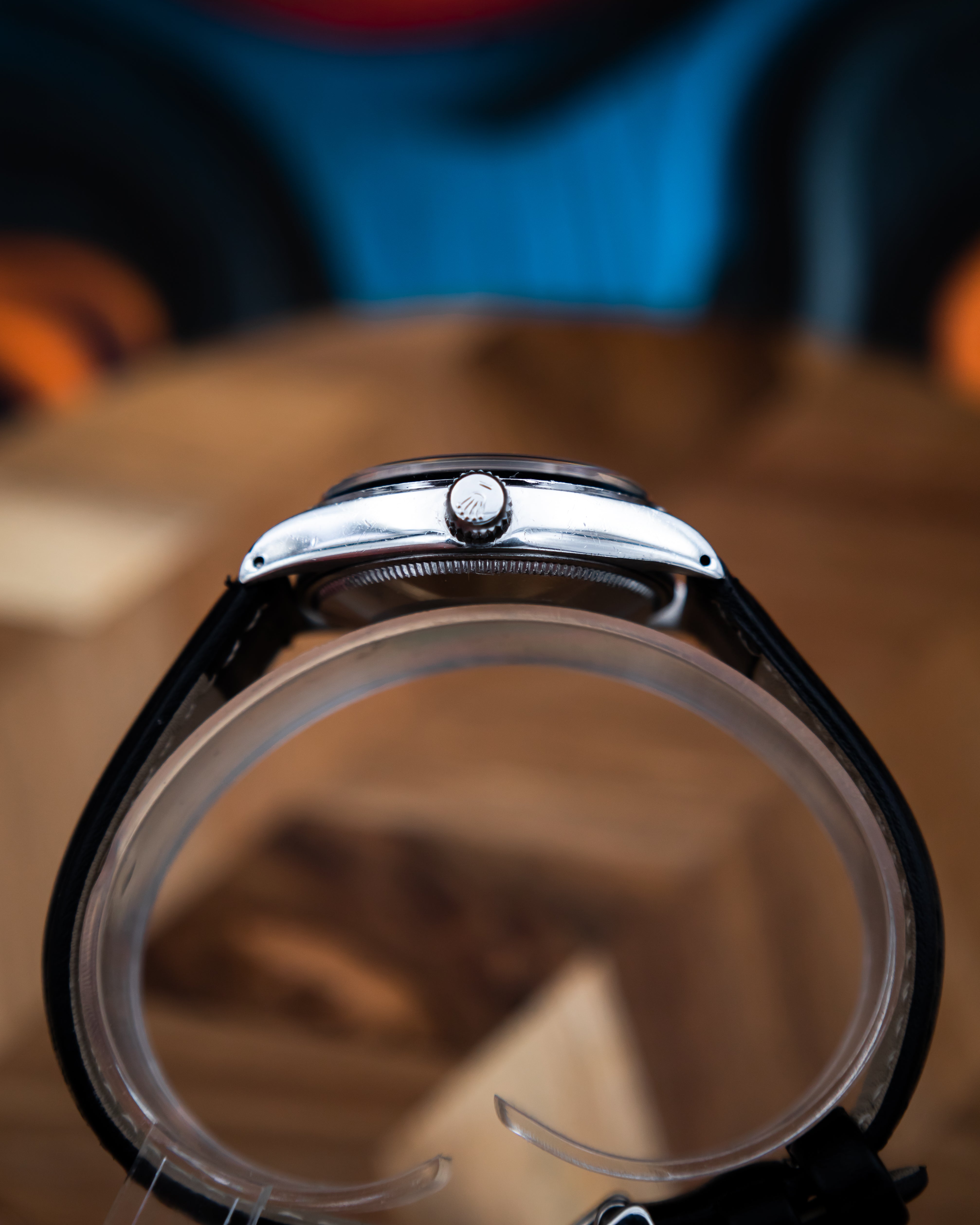 Rolex 5500 Oyster Perpetual Airking - silver dial
