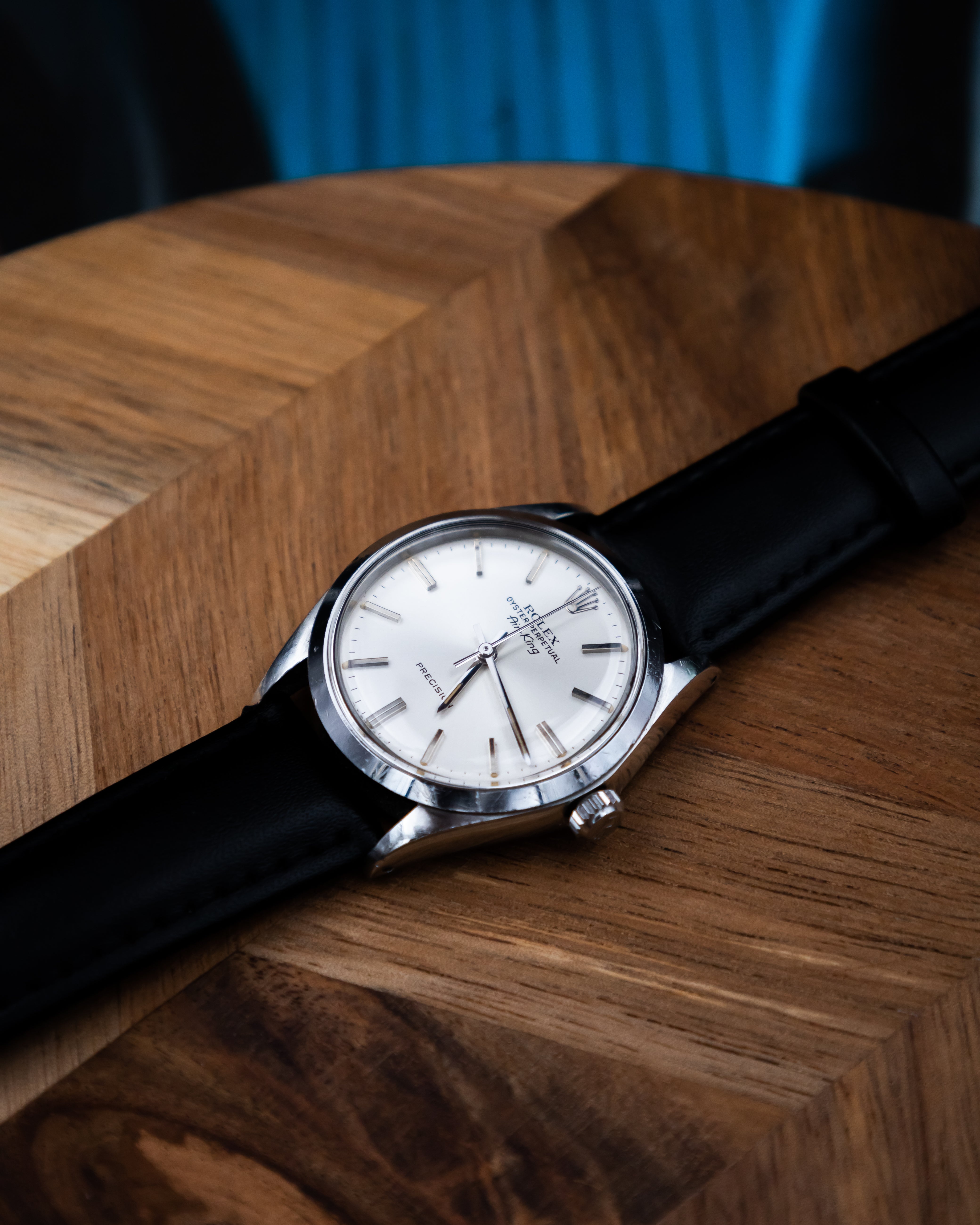 Rolex 5500 Oyster Perpetual Airking - silver dial