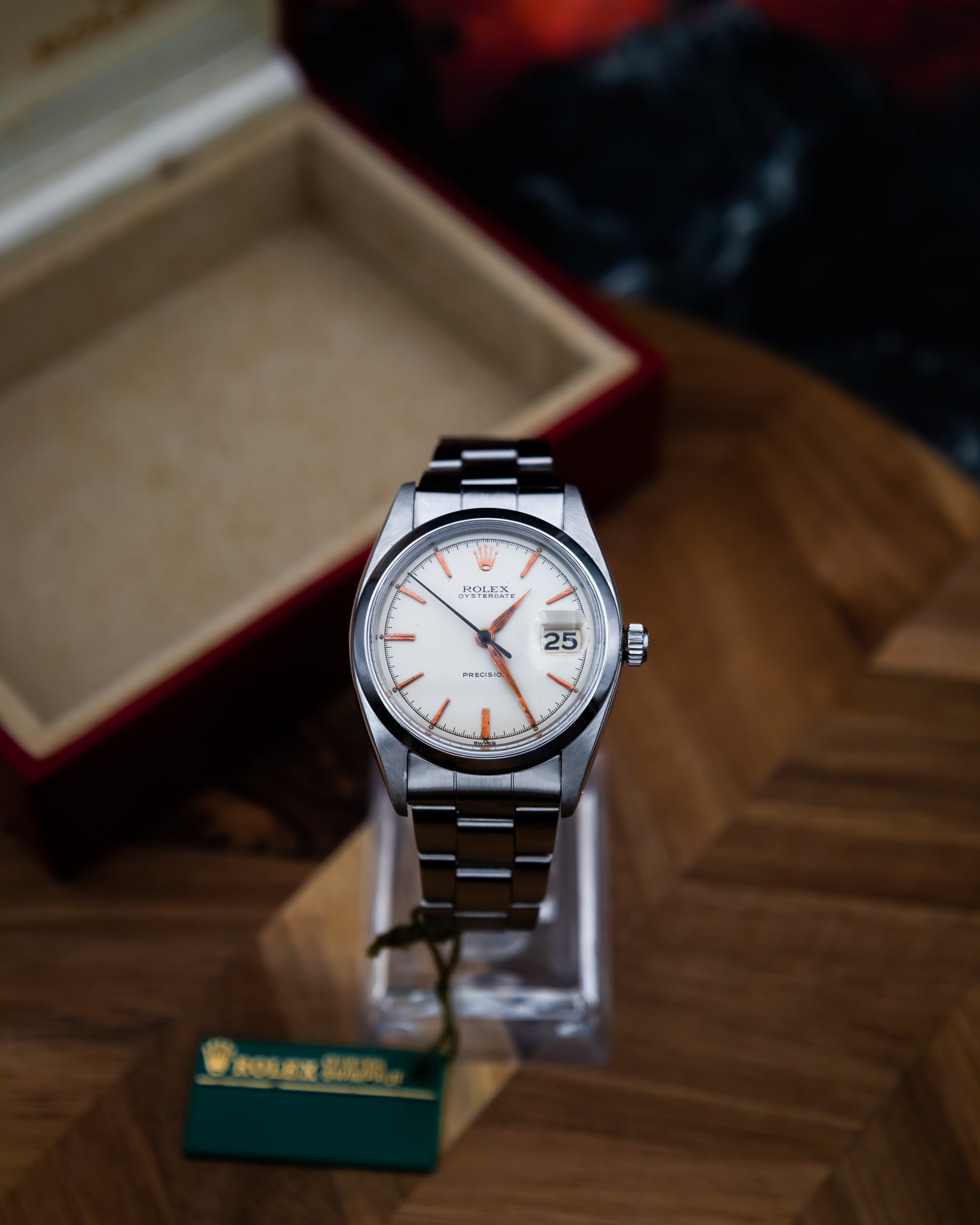 Rolex 6694 Oysterdate - white dial