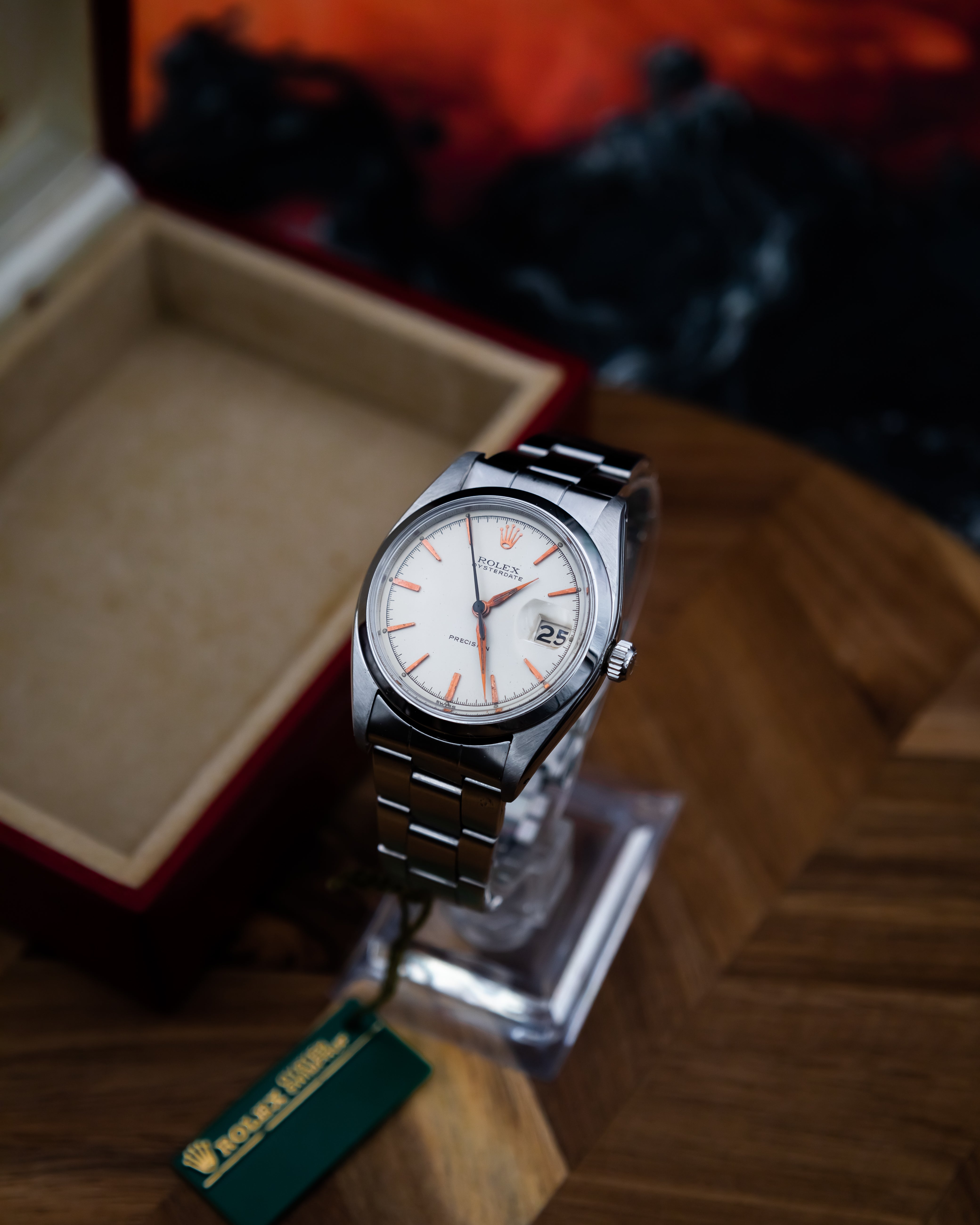 Rolex 6694 Oysterdate - white dial