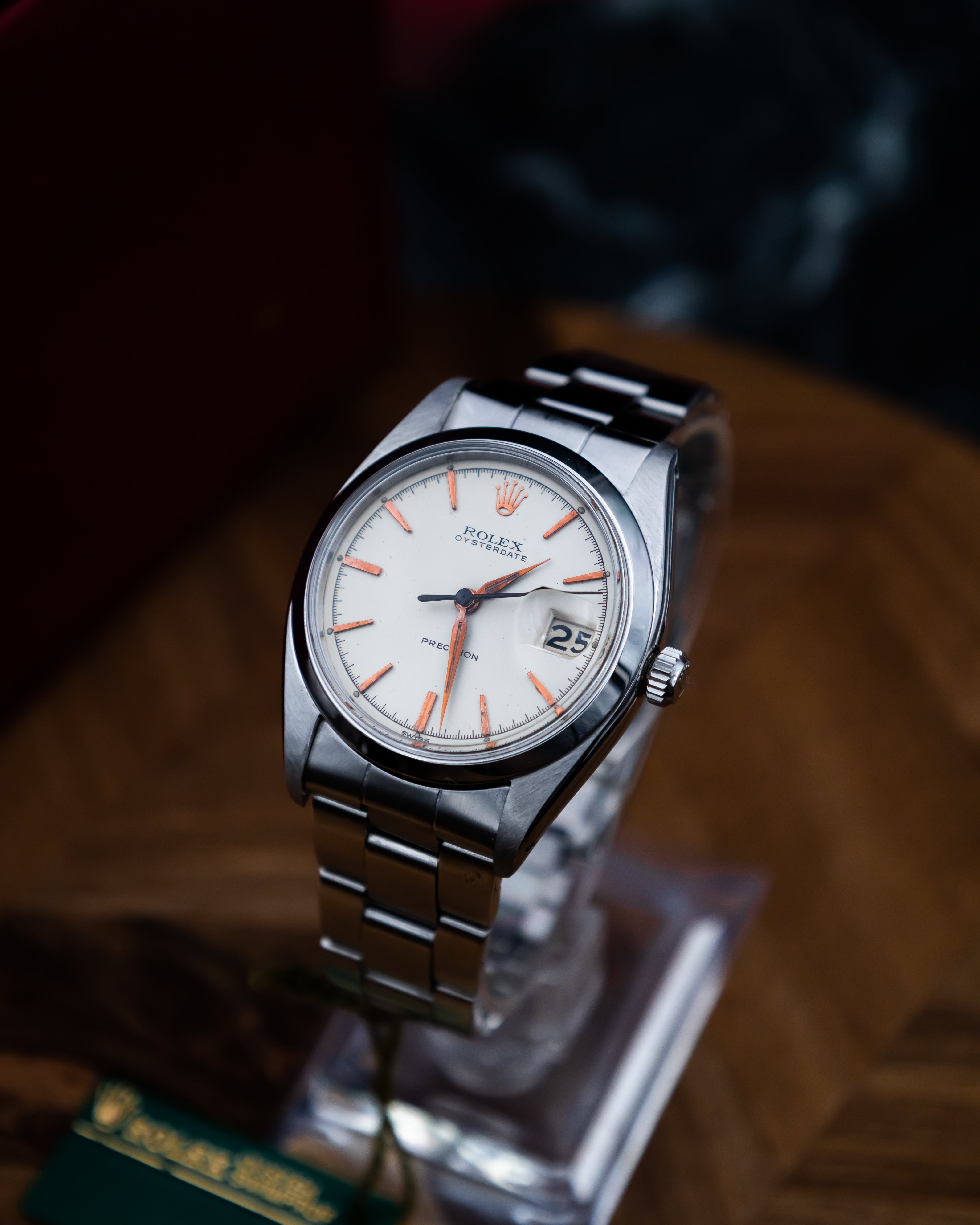 Rolex 6694 Oysterdate - white dial
