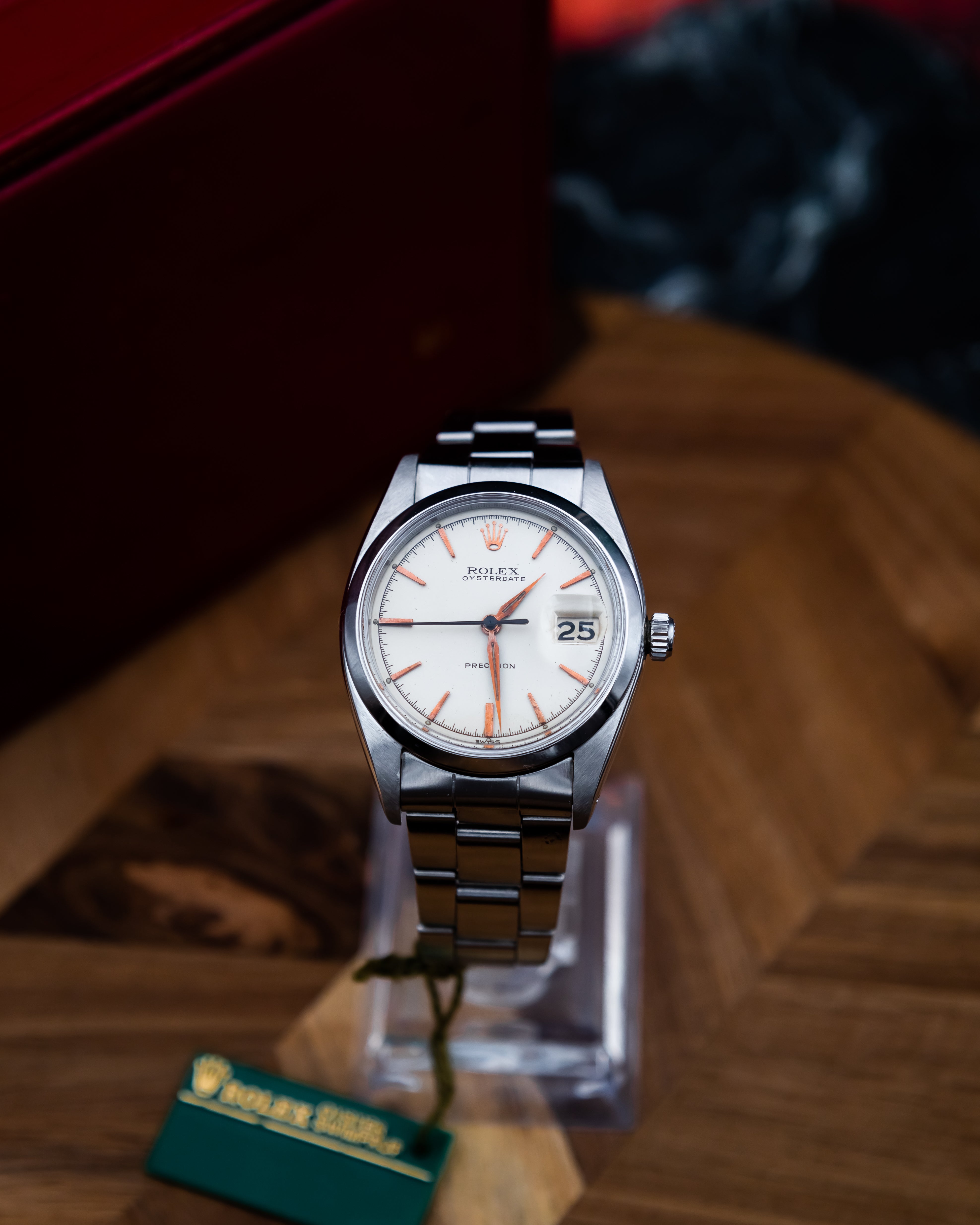 Rolex 6694 Oysterdate - white dial