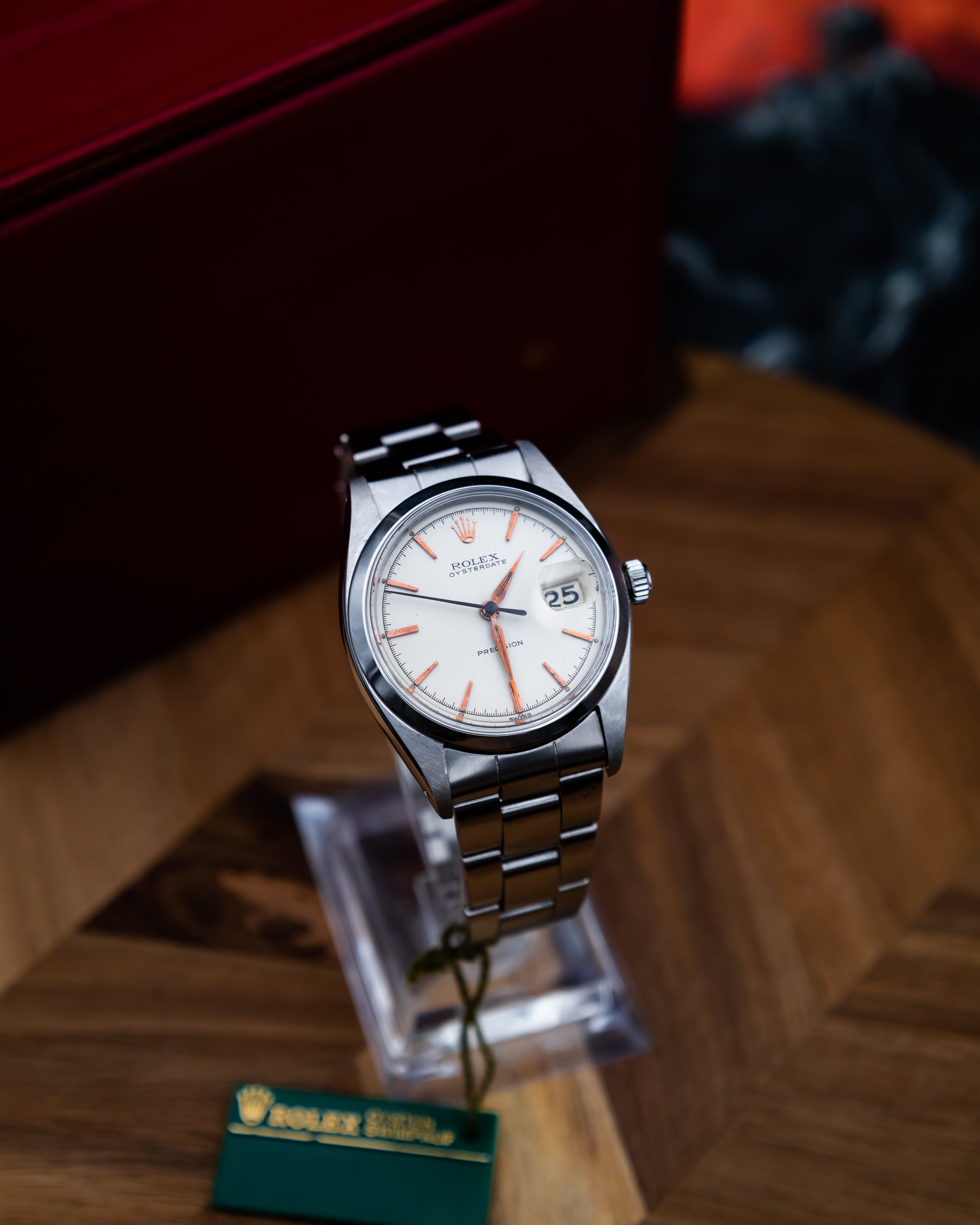 Rolex 6694 Oysterdate - white dial
