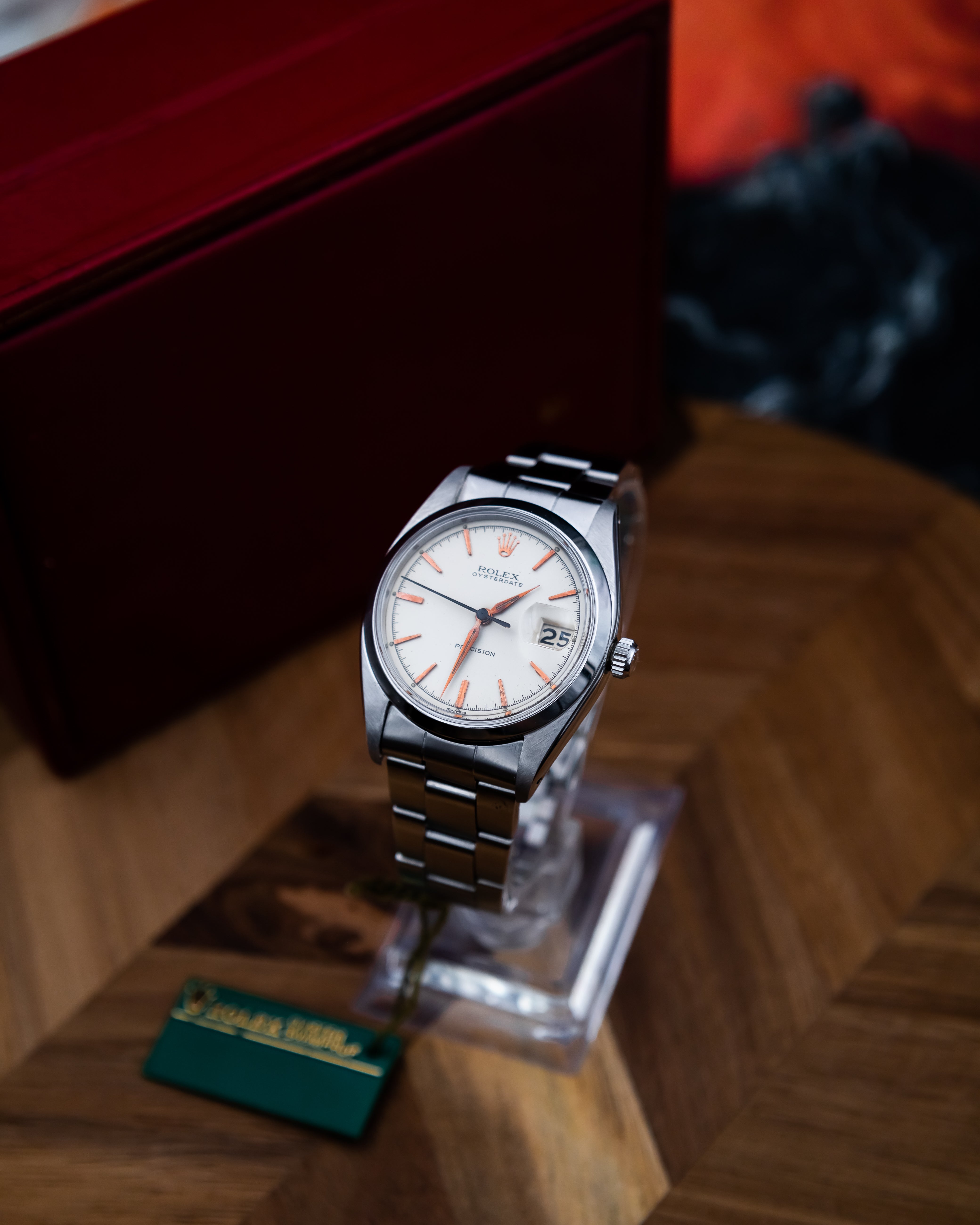 Rolex 6694 Oysterdate - white dial