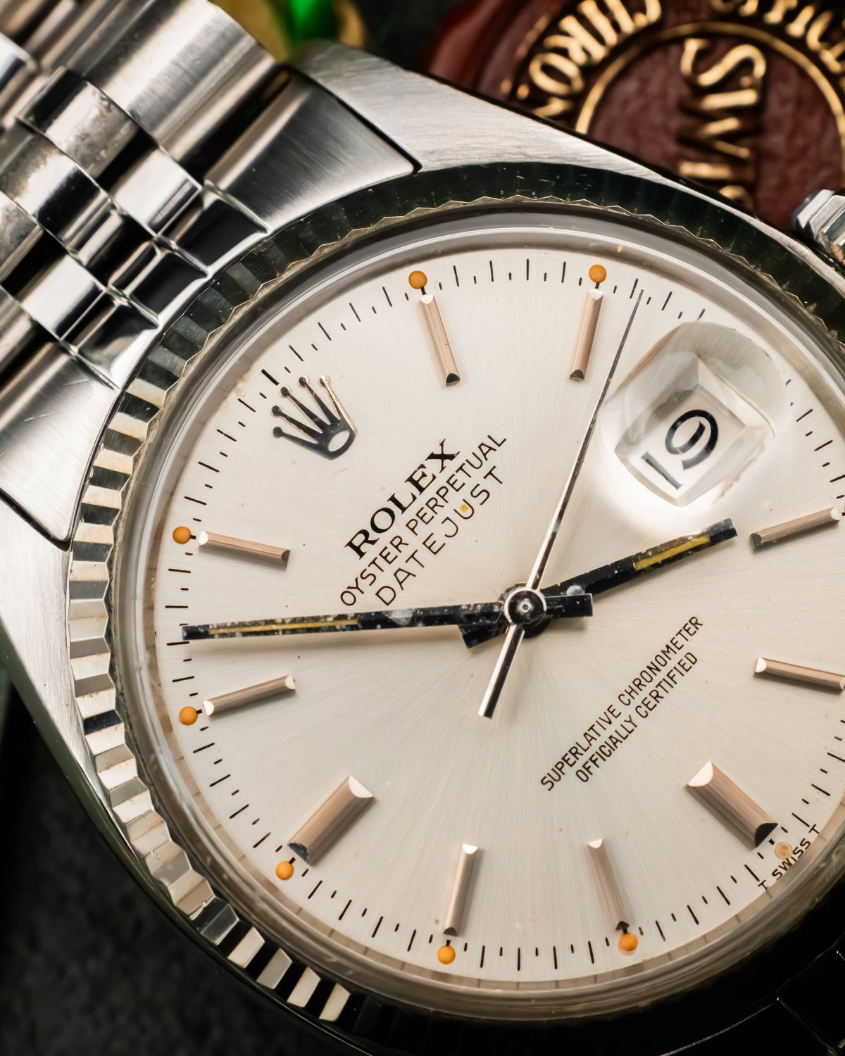 Rolex 16014 Perpetual Datejust - Grey Dial