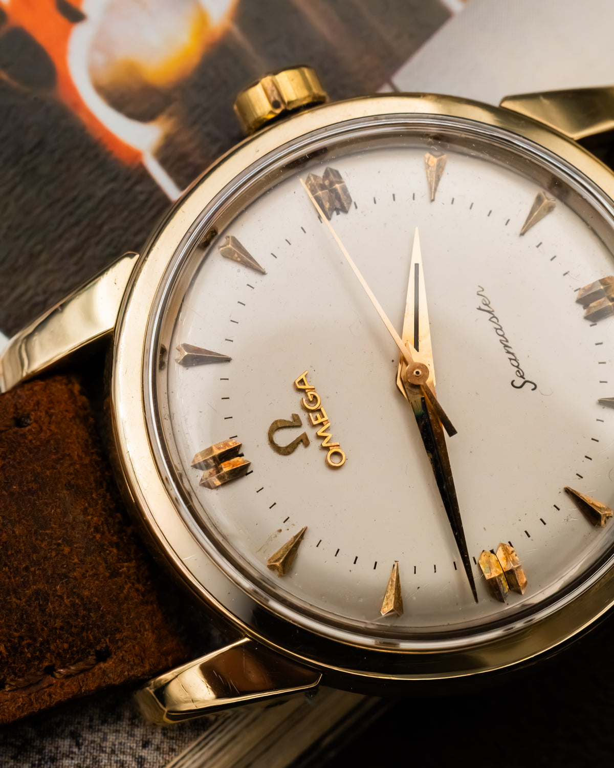 Omega 2846-10 SC Seamaster Automatic - White Dial