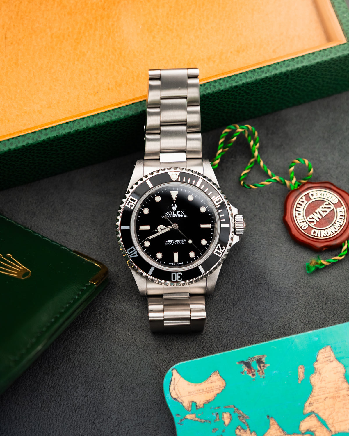 Rolex 14060 Submariner No Date - Swiss Made dial