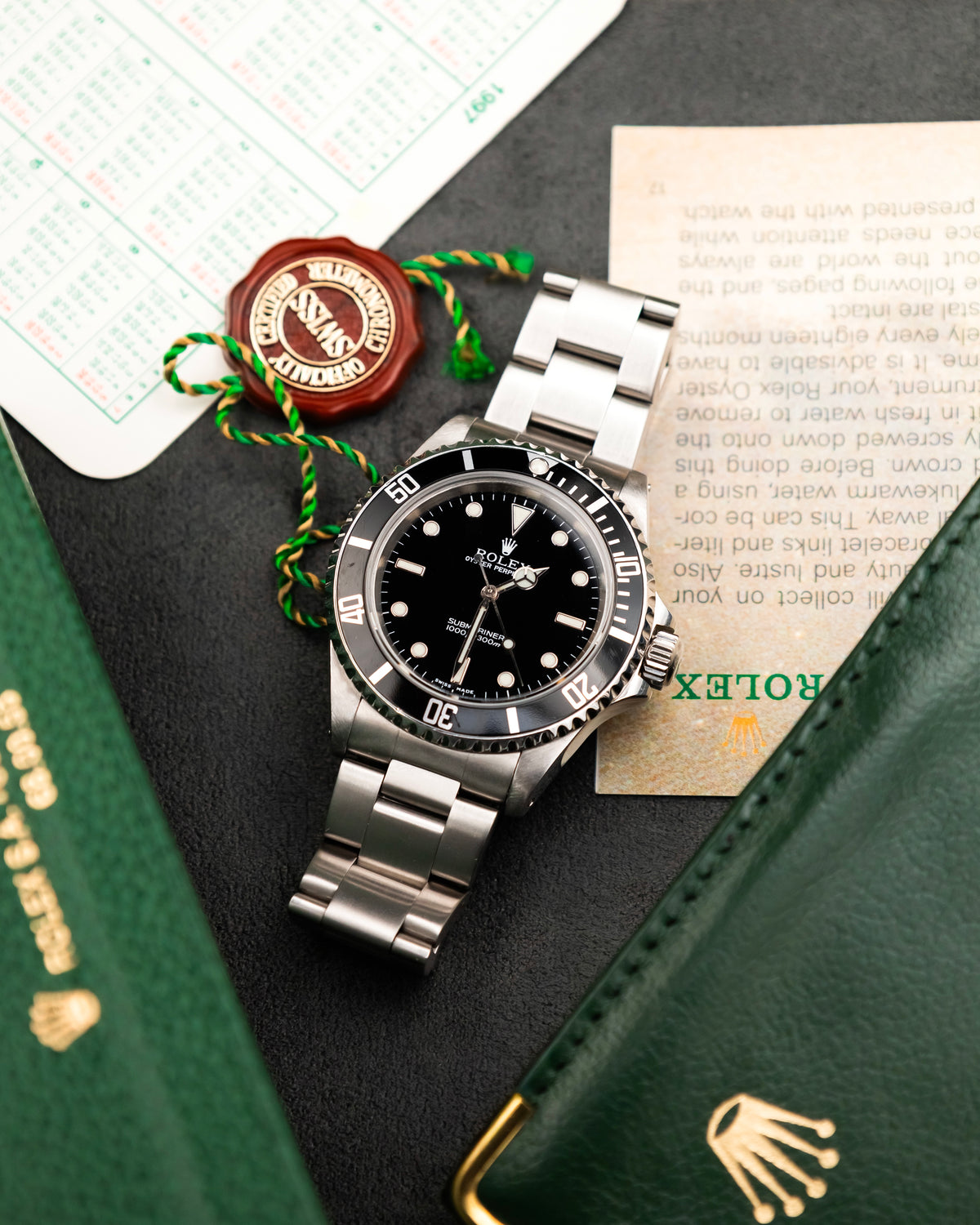 Rolex 14060 Submariner No Date - Swiss Made dial