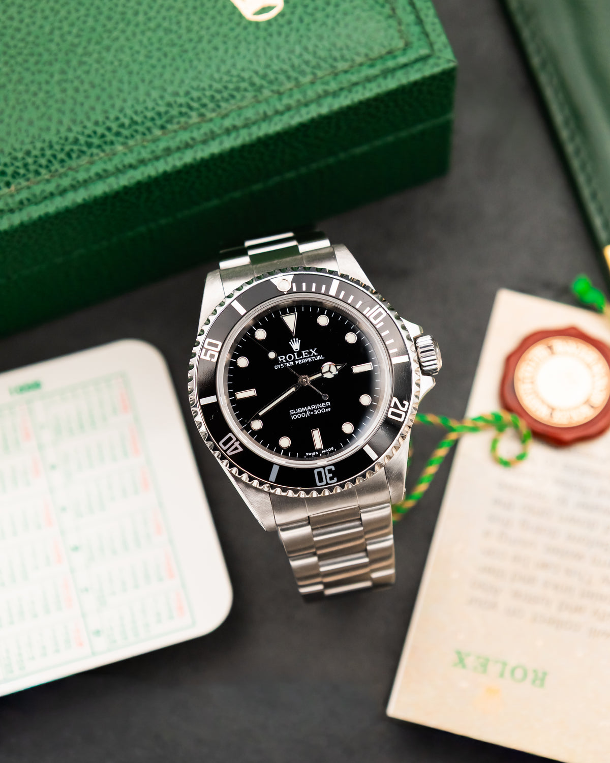 Rolex 14060 Submariner No Date - Swiss Made dial