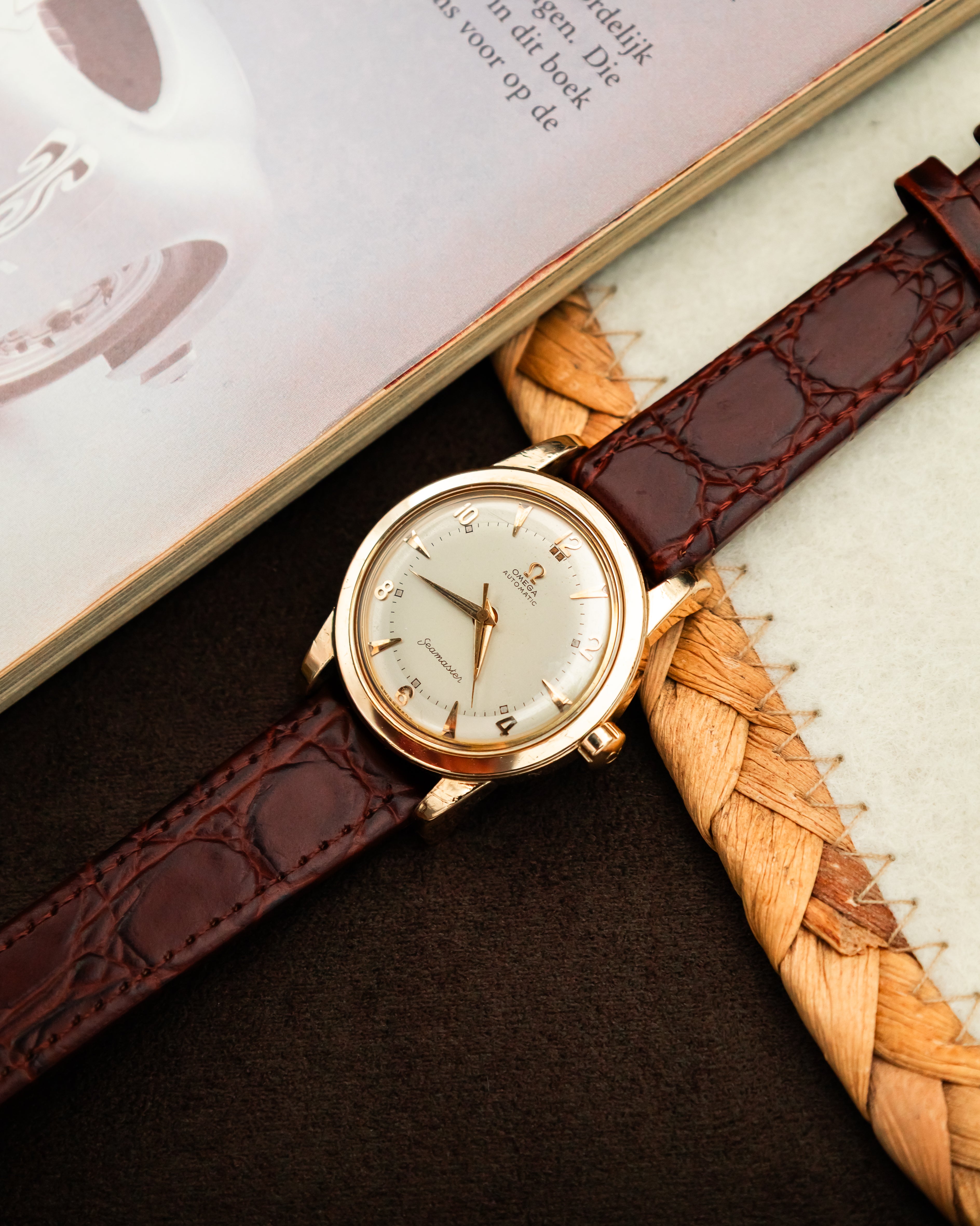 Omega 2577-11 SC Seamaster Bumper - two-tone champagne dial