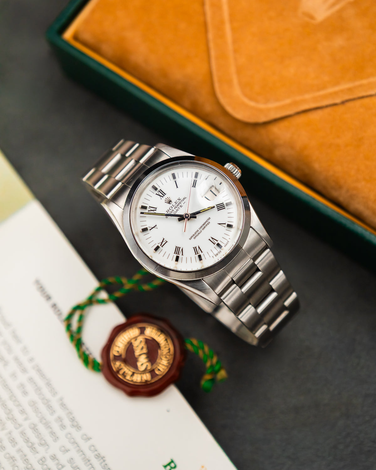 Rolex 15000 Perpetual Date - Roman Dial