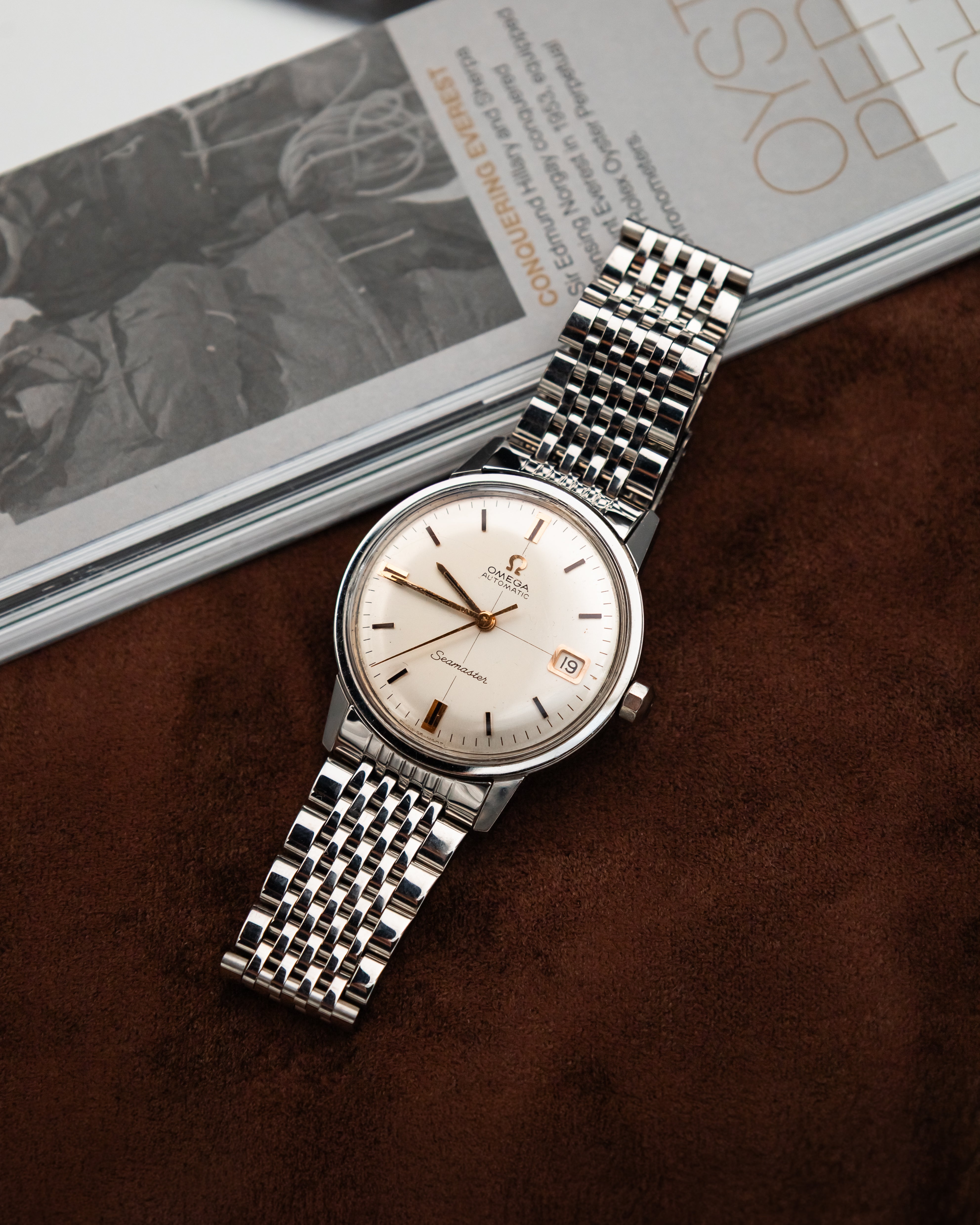 Omega 166.002 Seamaster - White Crosshair dial