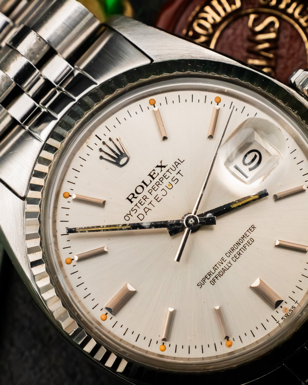 Rolex 16014 Perpetual Datejust - Grey Dial