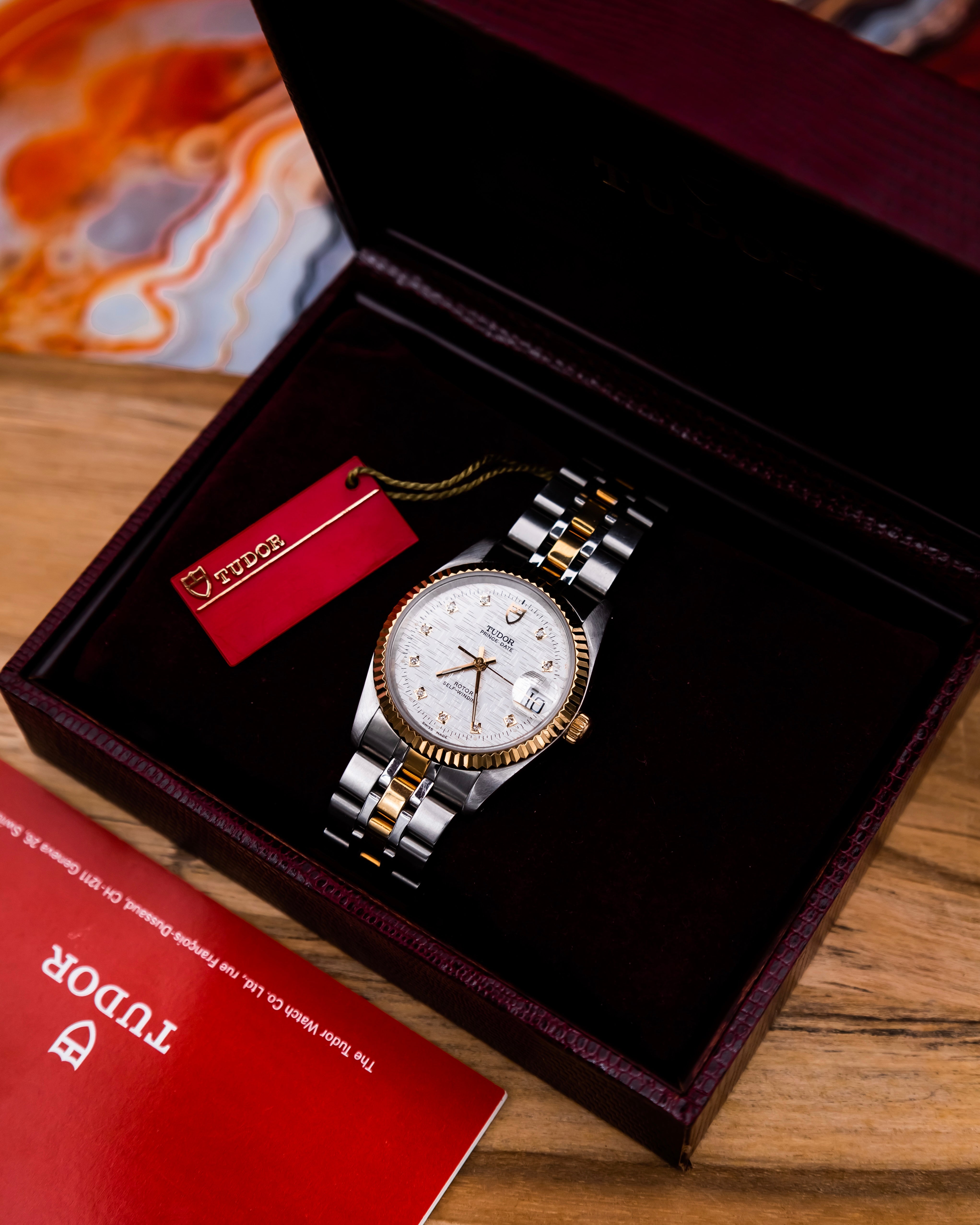 Tudor 74033 Prince Date - Daimond dial