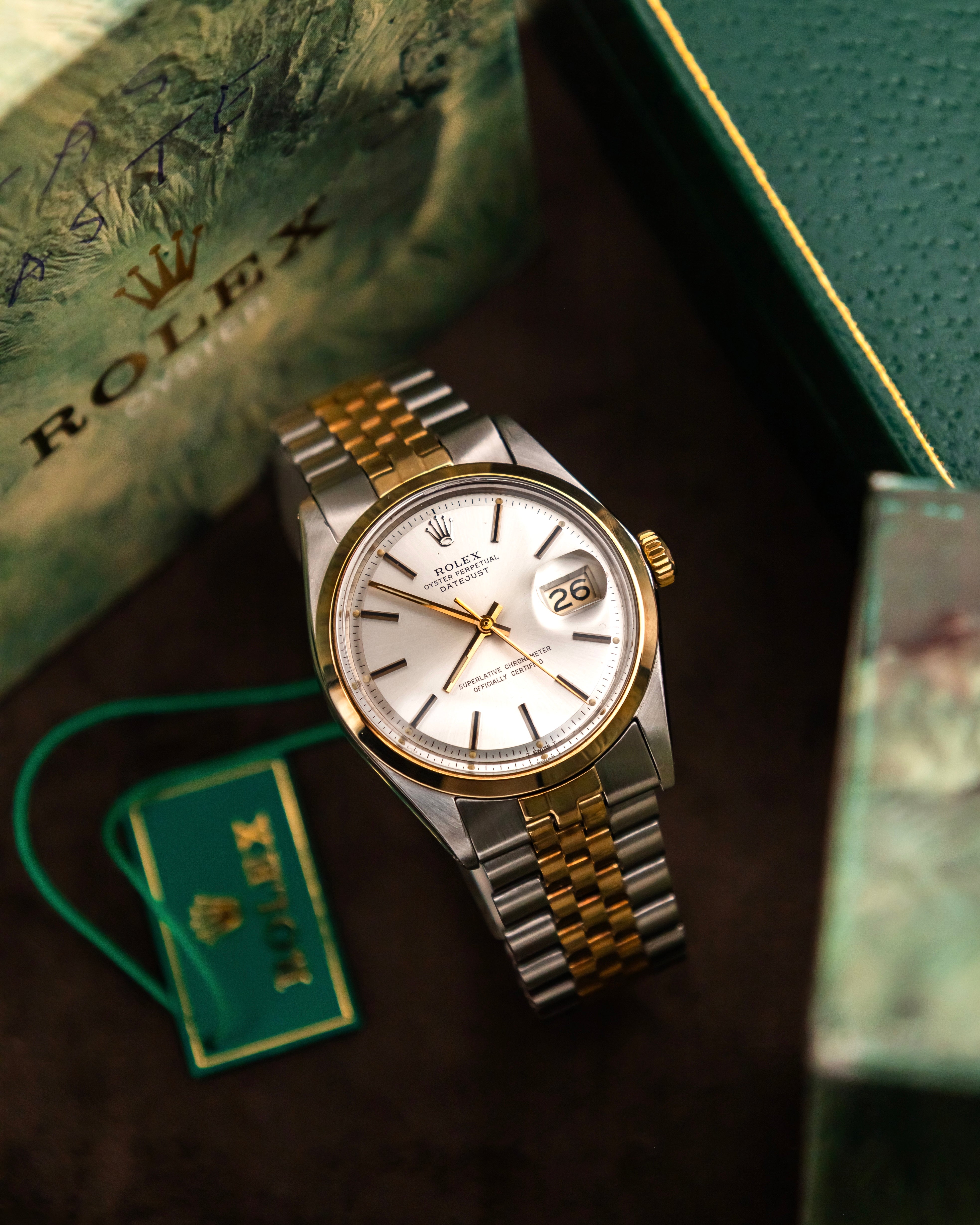 Rolex 1600 Datejust Two-Tone - White Dial
