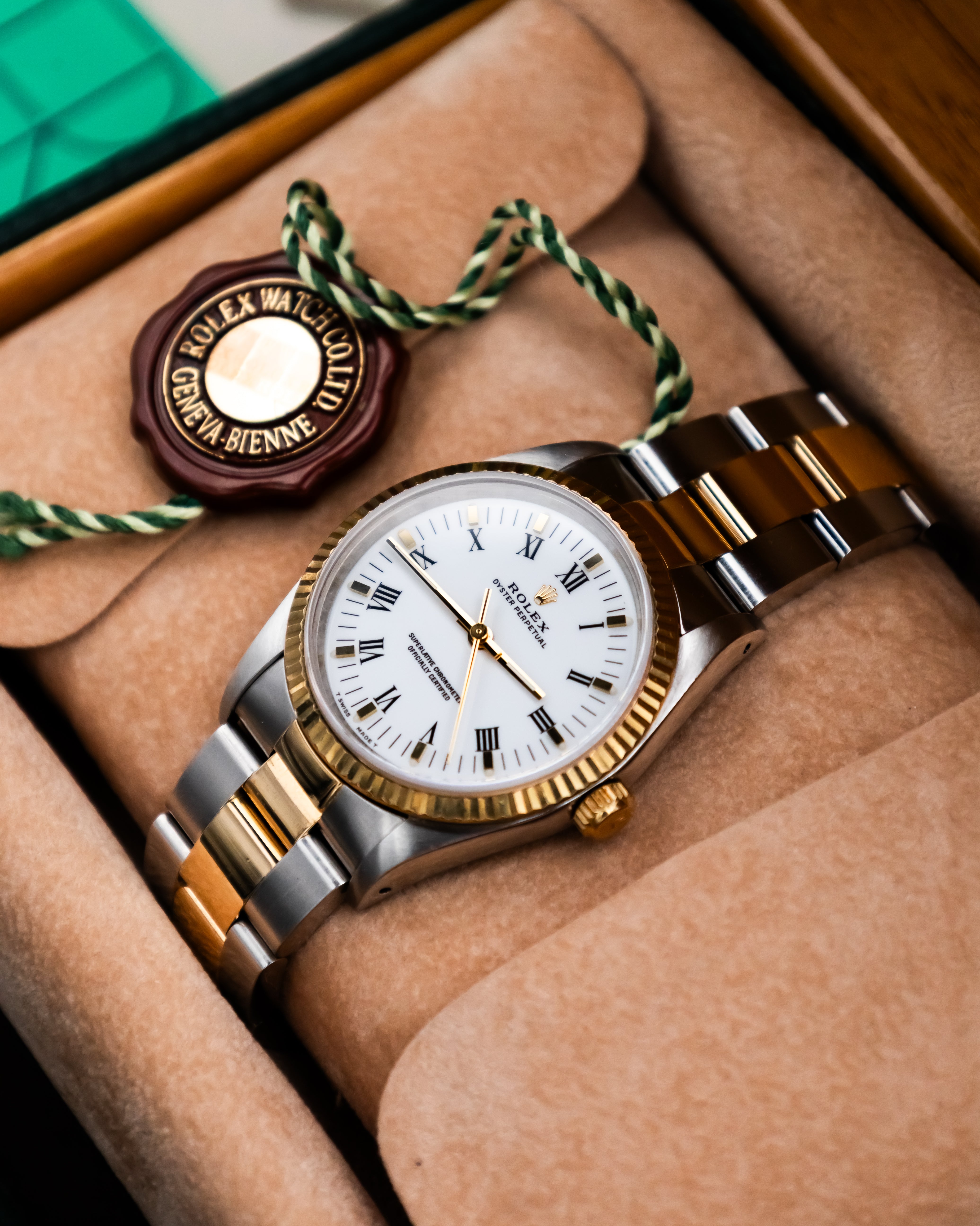 Rolex 14233 Oyster Perpetual - Roman Dial