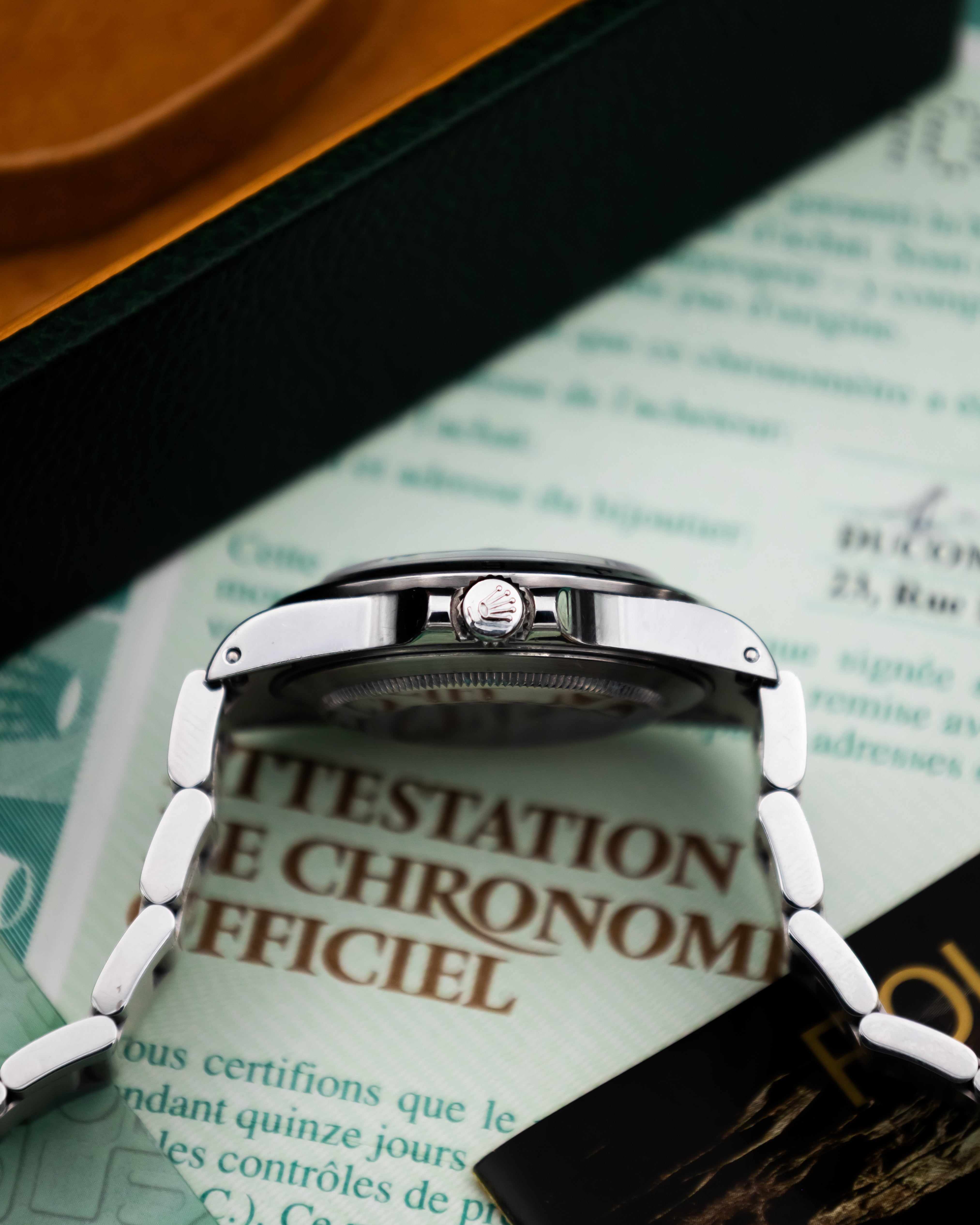 Rolex 16570 Explorer II - Black Dial