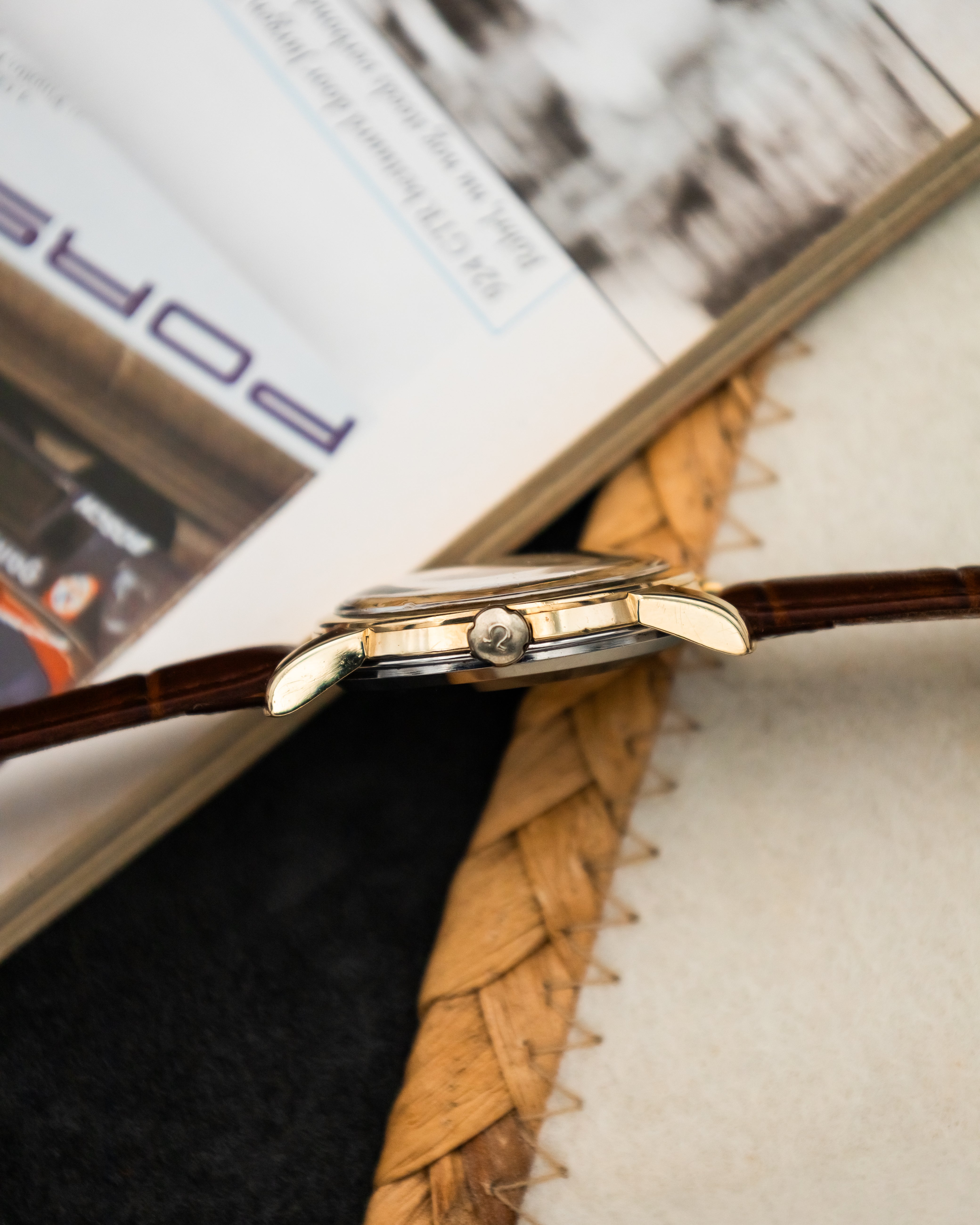 Omega 2848-1 Seamaster Sub-Second - Champagne Dial