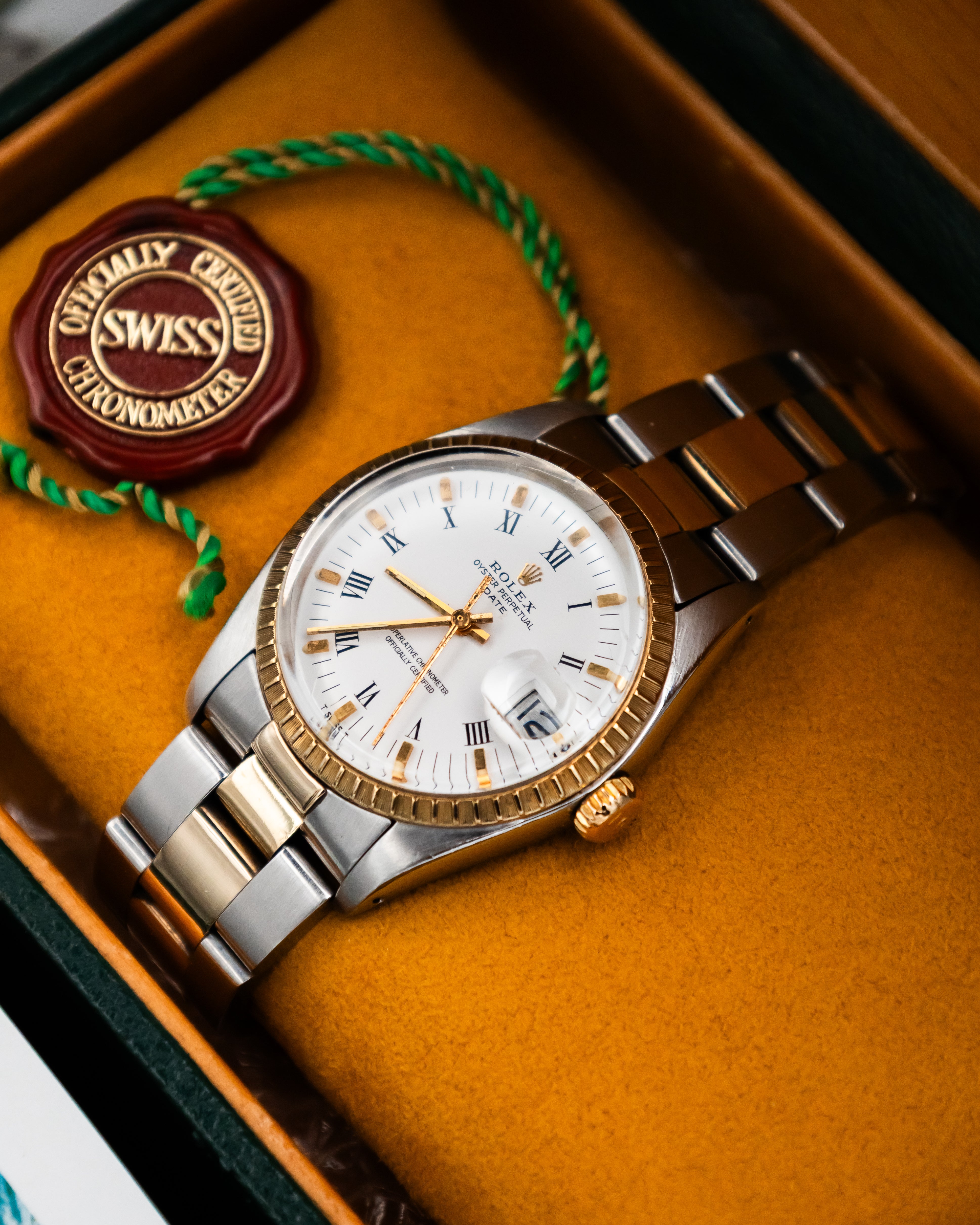 Rolex 1505 Perpetual Date - Roman Dial