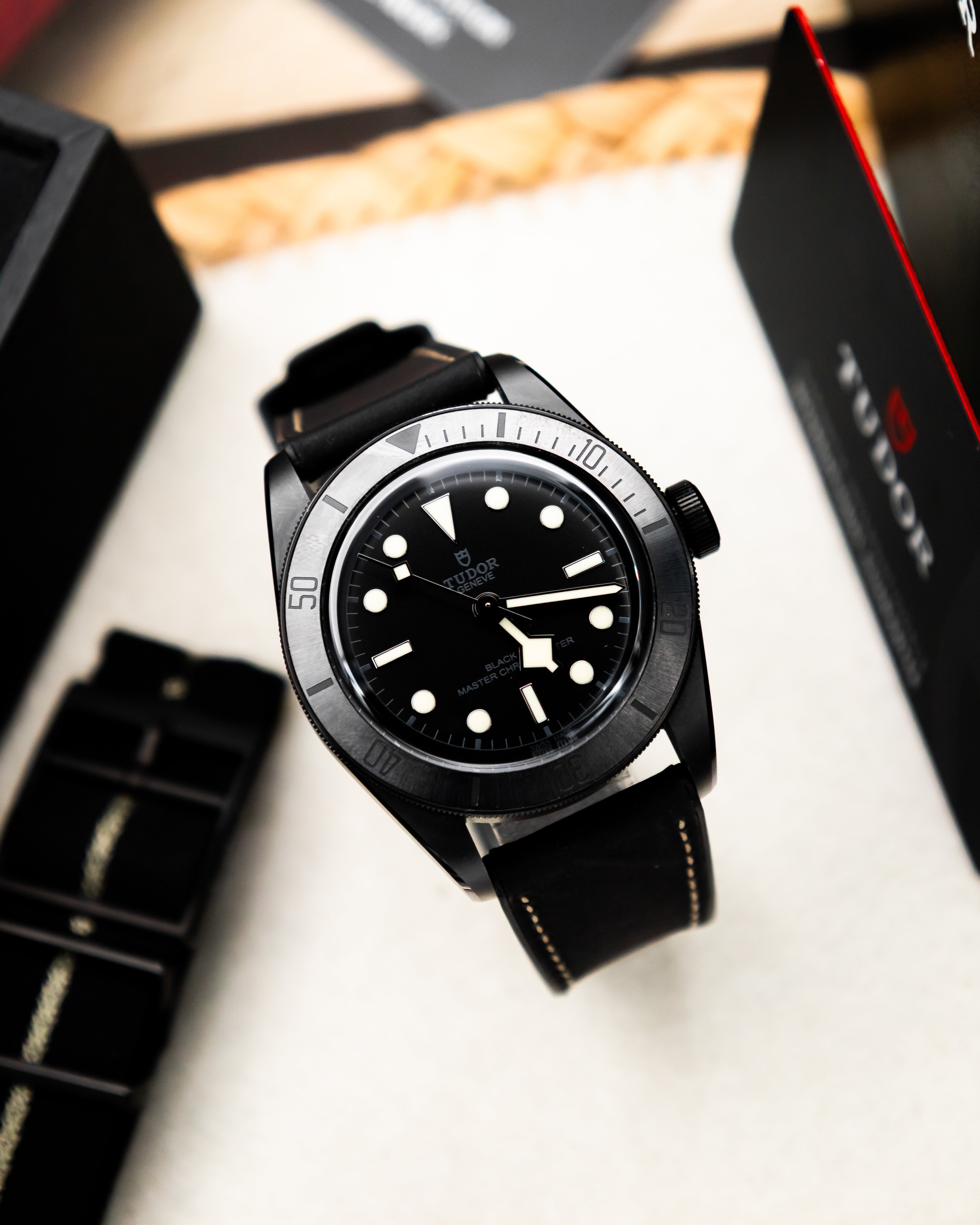 Tudor 79210CNU Black Bay Ceramic - Black Dial