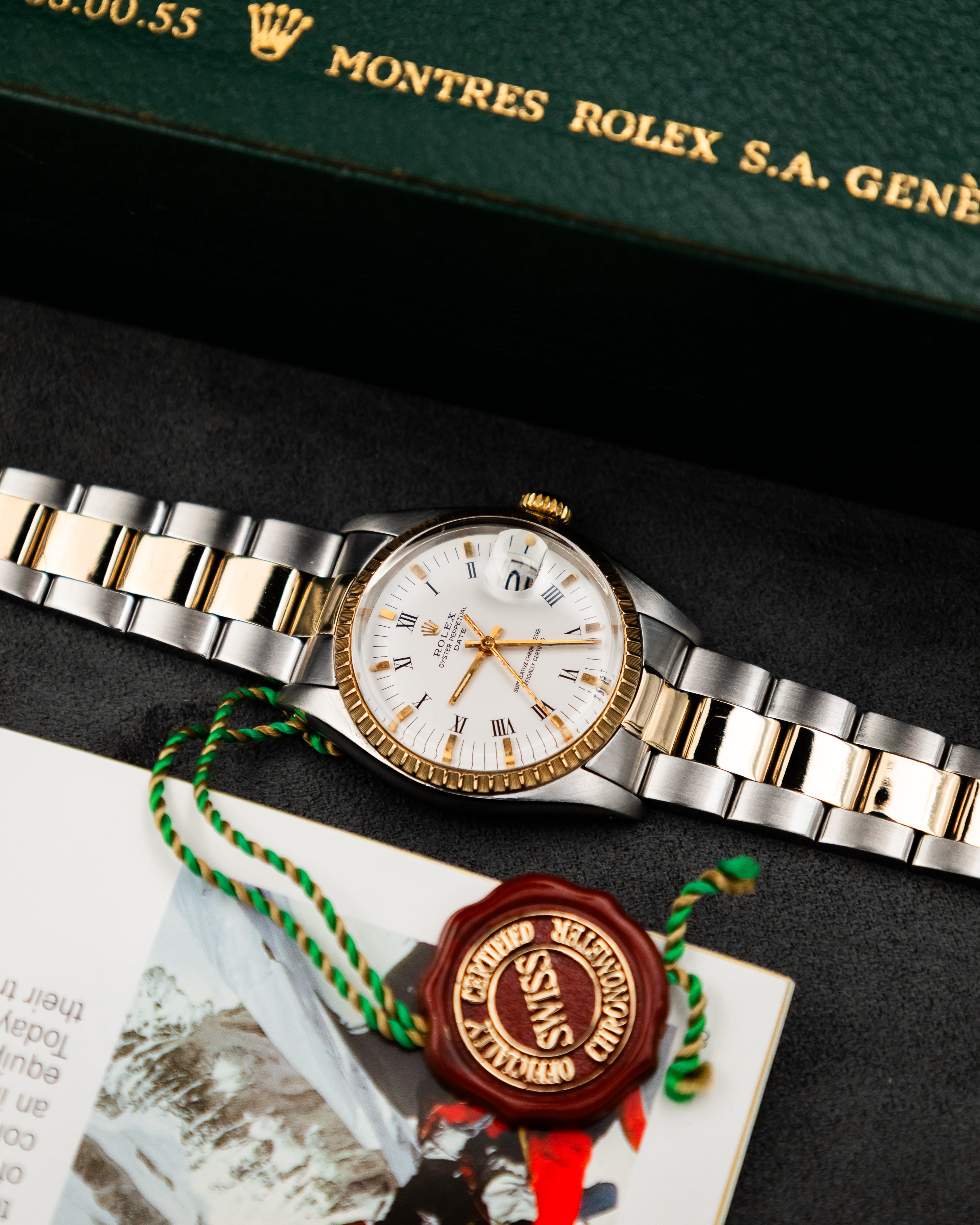 Rolex 1505 Perpetual Date - Roman Dial