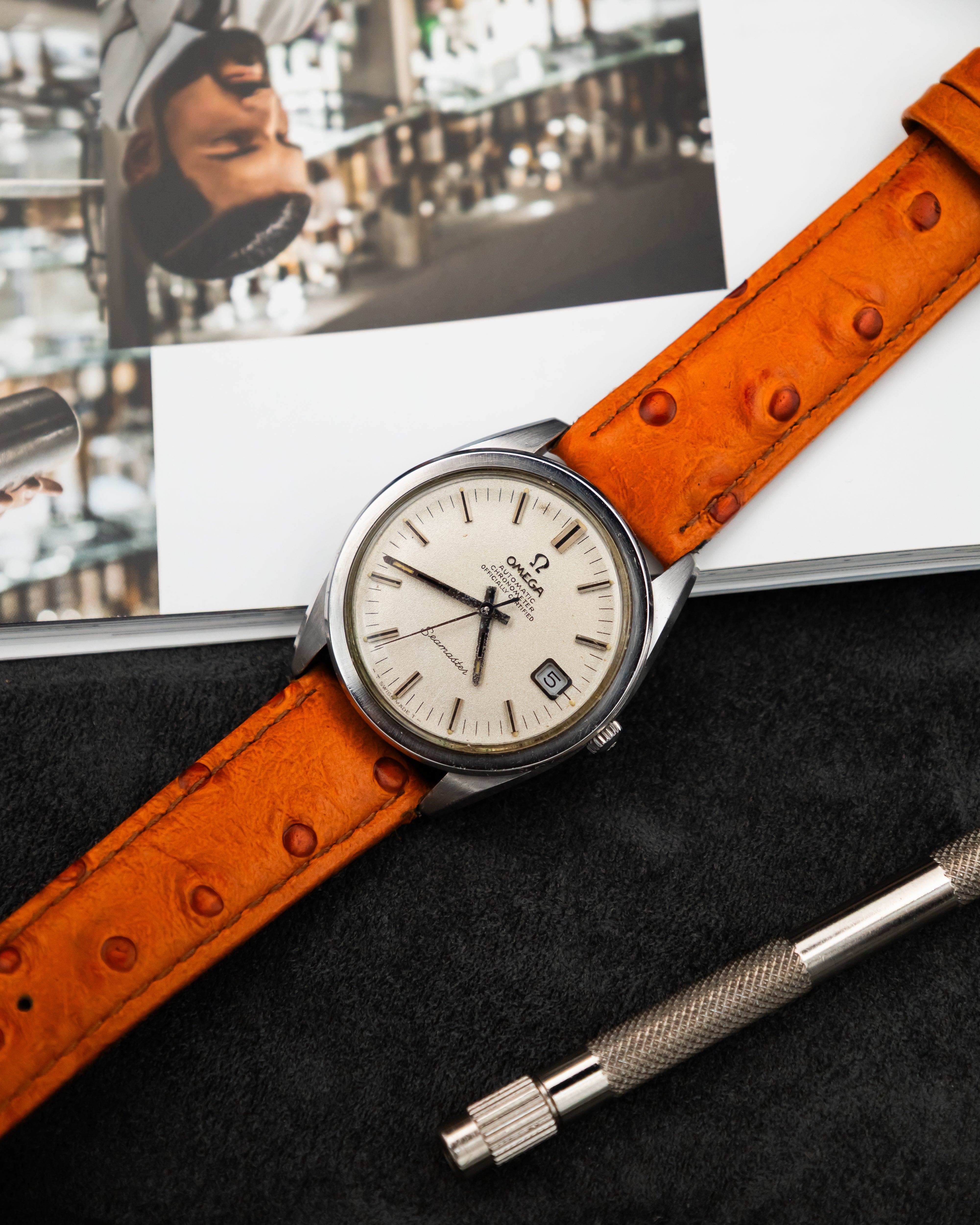 Omega 166.028 Seamaster Chronometer - Silver Dial