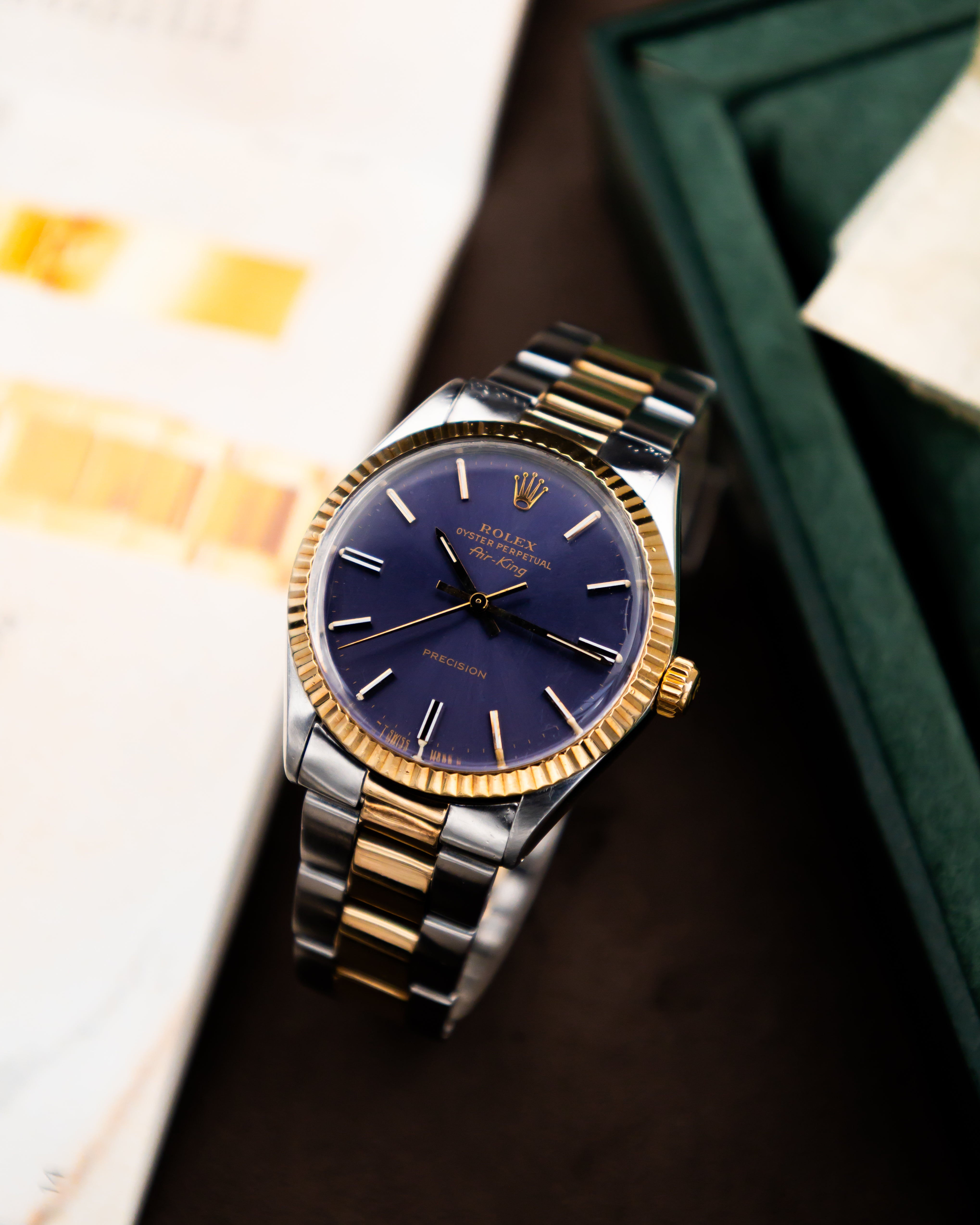 Rolex 5500 Air-King - Blue Dial