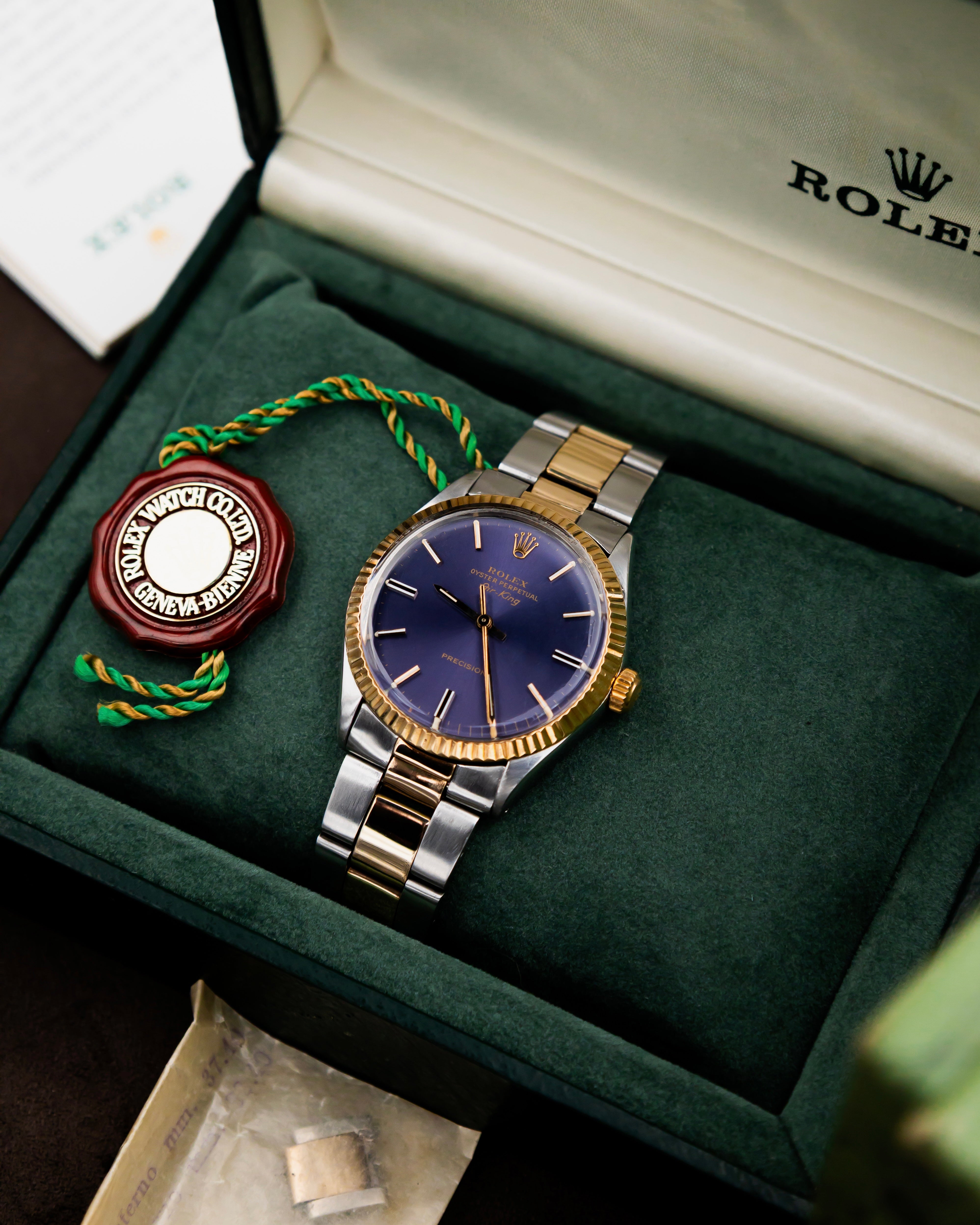 Rolex 5500 Air-King - Blue Dial
