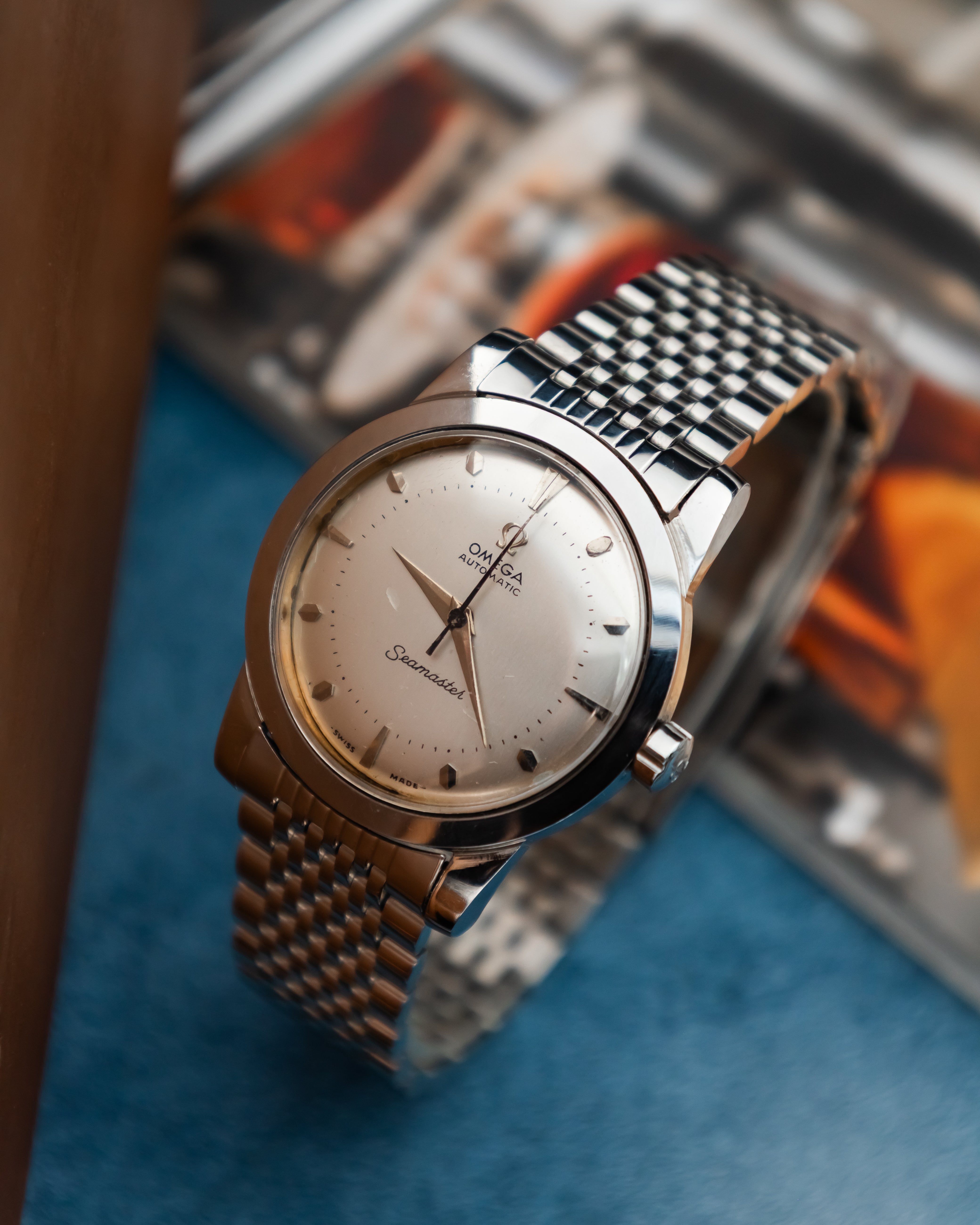 Omega C 2577-1 Seamaster Bumper - Silver Dial
