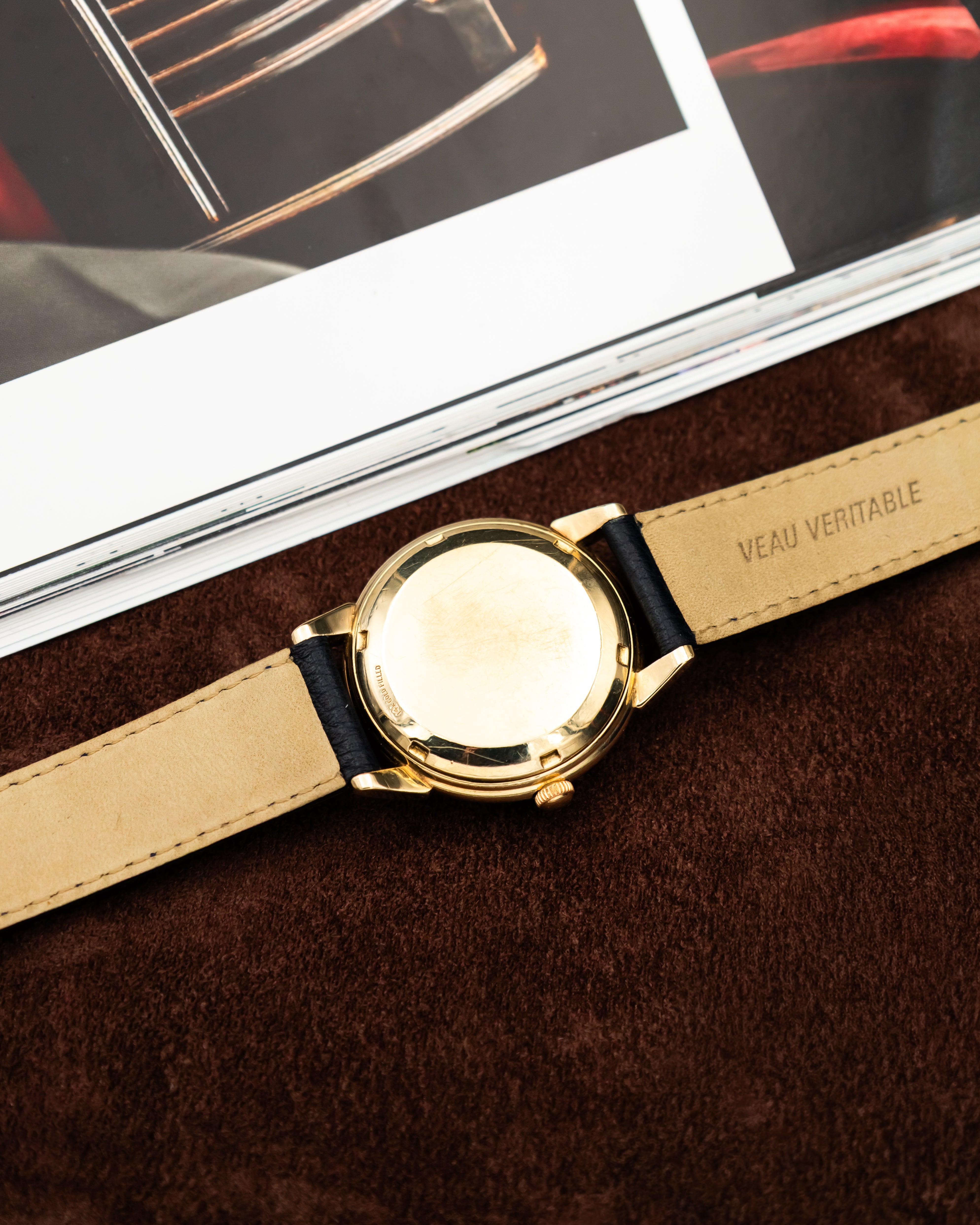 Omega E-14509 Seamaster 14K GF - Champagne Dial
