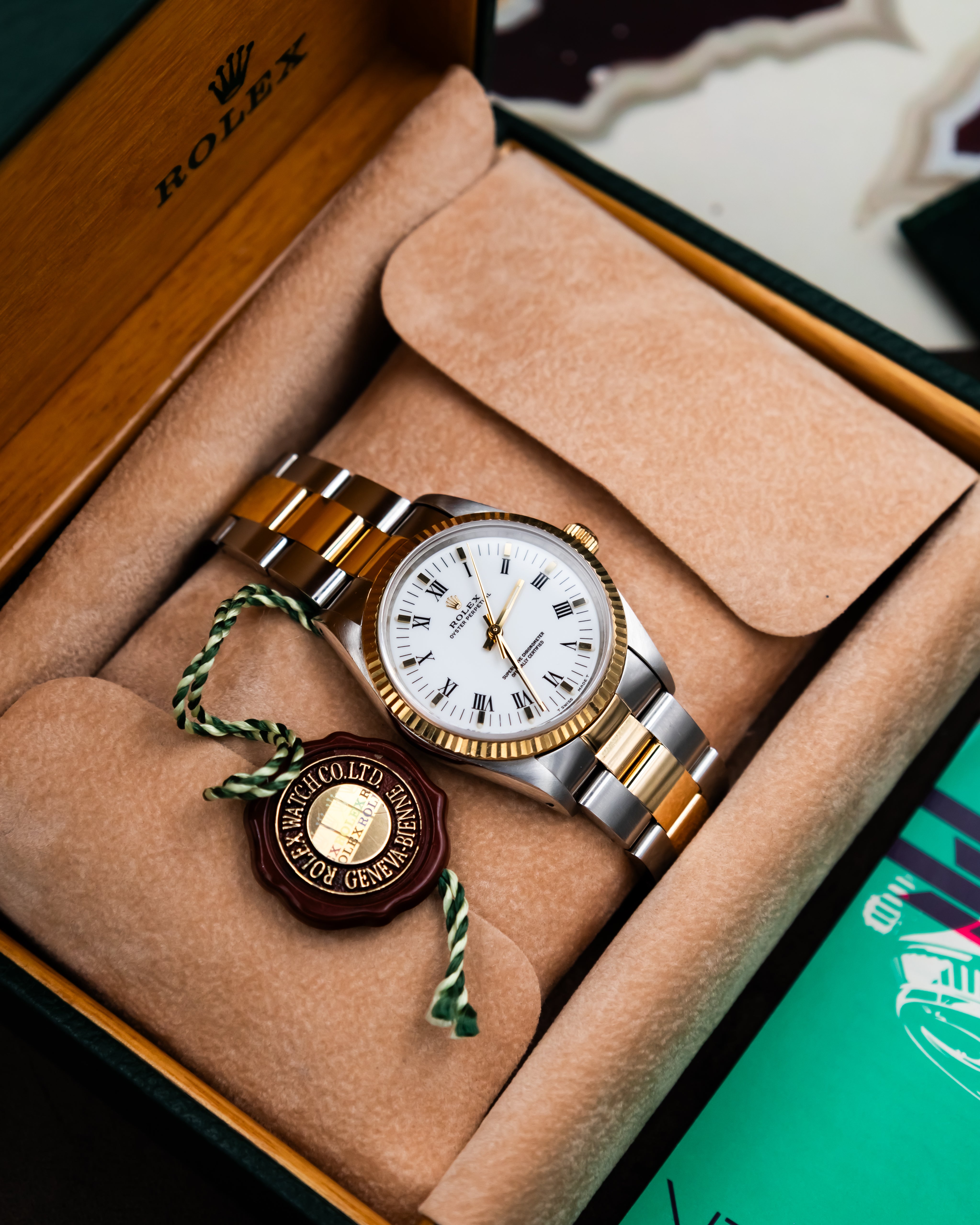 Rolex 14233 Oyster Perpetual - Roman Dial