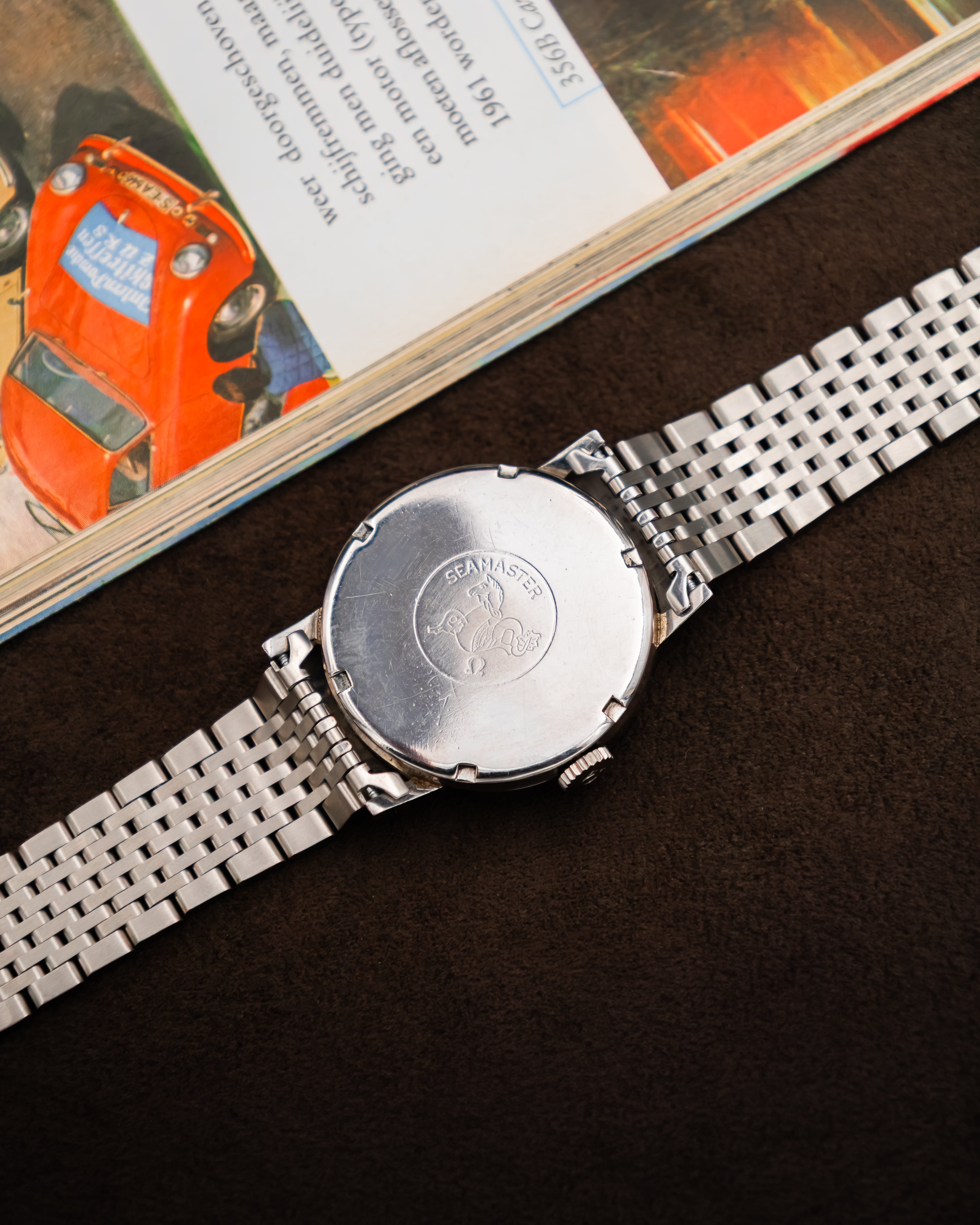 Omega 125.003-62 Seamaster Sub-Second - Waffle Dial