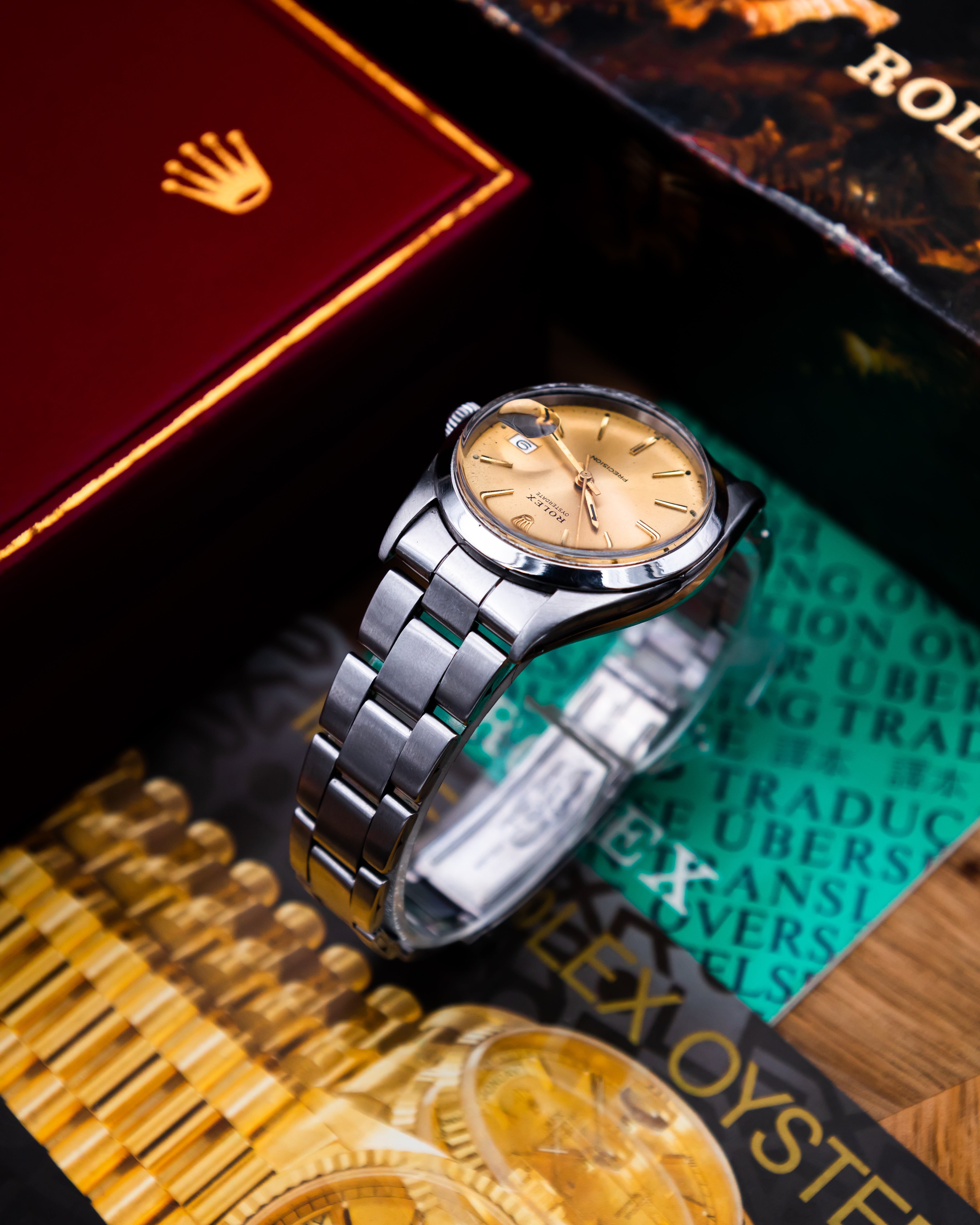 Rolex 6694 Oysterdate - champagne dial