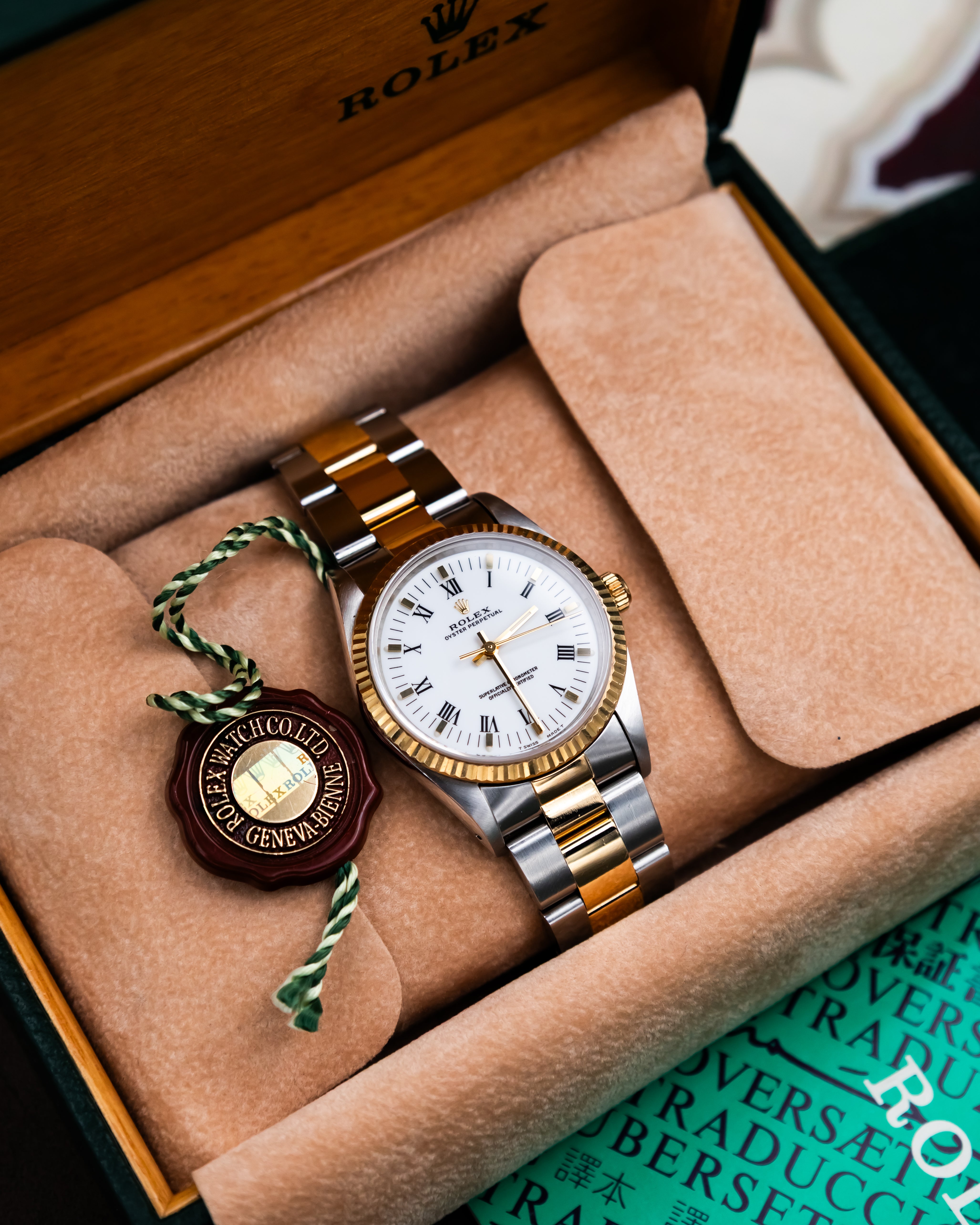 Rolex 14233 Oyster Perpetual - Roman Dial